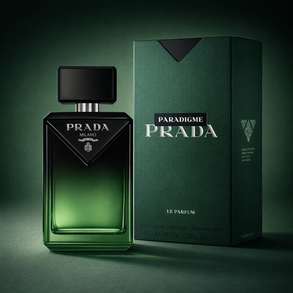 Prada Paradigme le Parfum For Men packaging image