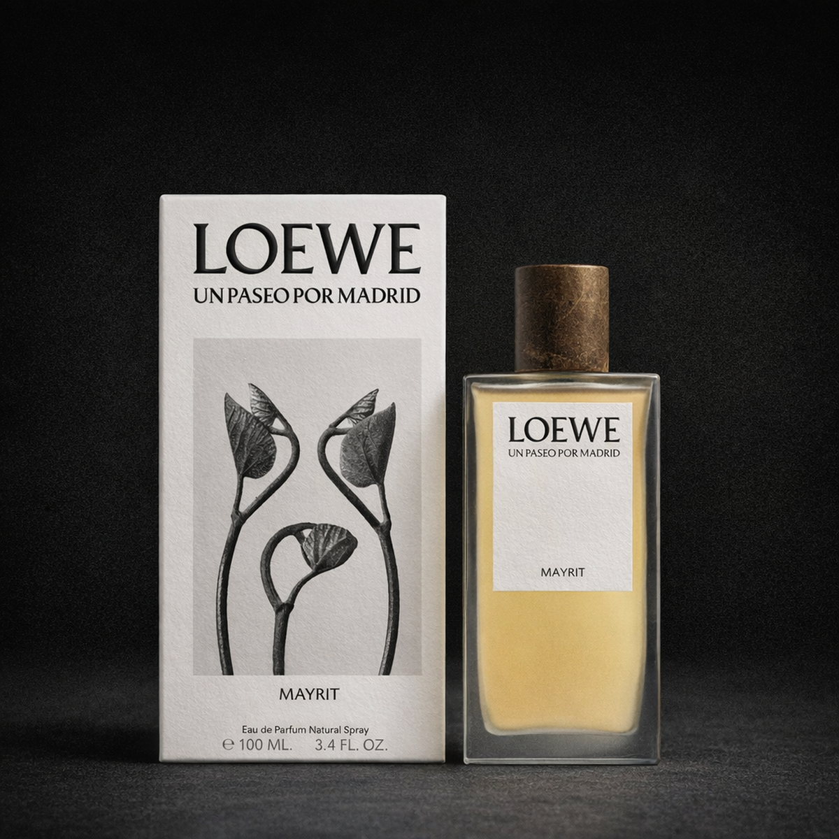 Loewe Un Paseo por Madrid Mayrit EDP packaging image