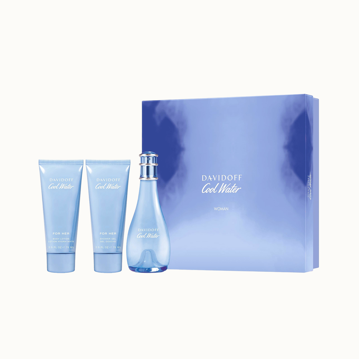 Davidoff Cool Water EDT For Women Shower Gel Gift Set