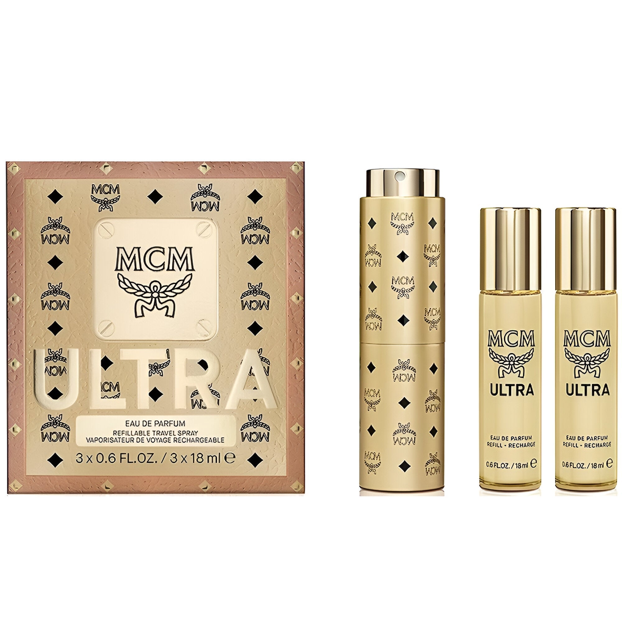 MCM Eau de Parfum Refillable Travel Spray Set main image 1