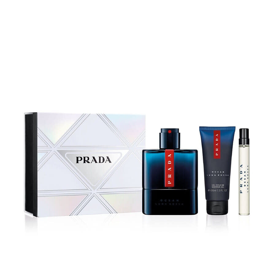 Prada Luna Rossa Ocean Gift Set for Him | My Perfume Shop