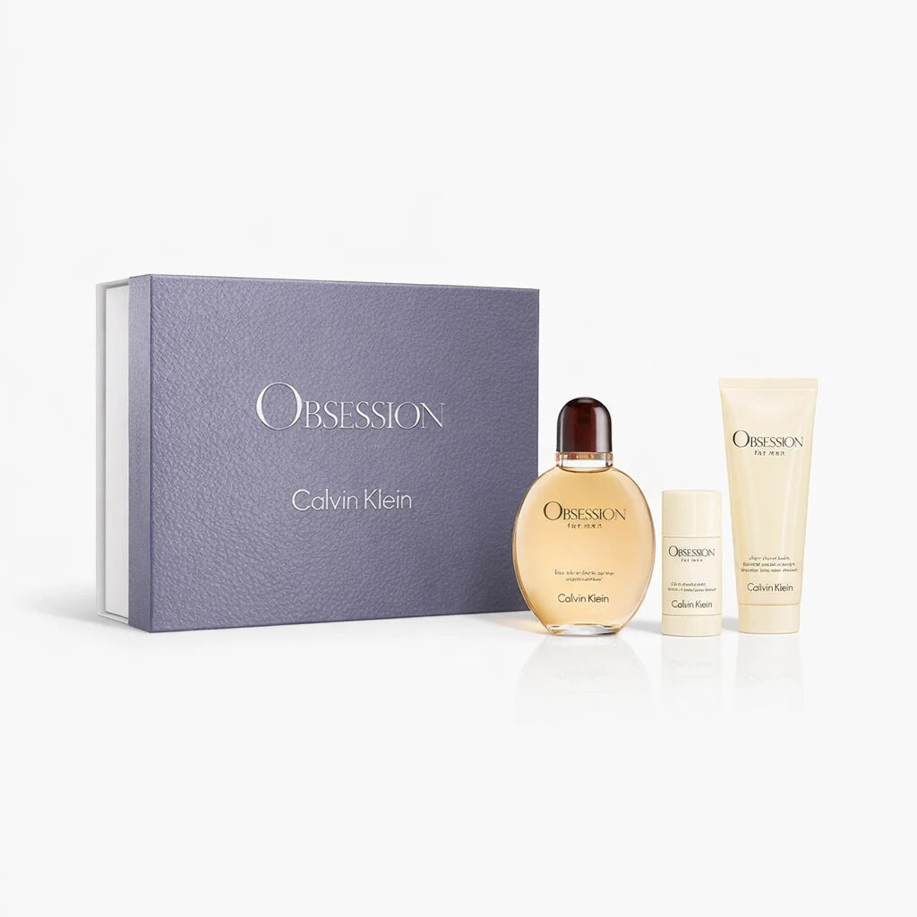 Calvin Klein Obsession 3-Piece Gift Set for Him standardized gift set hero image