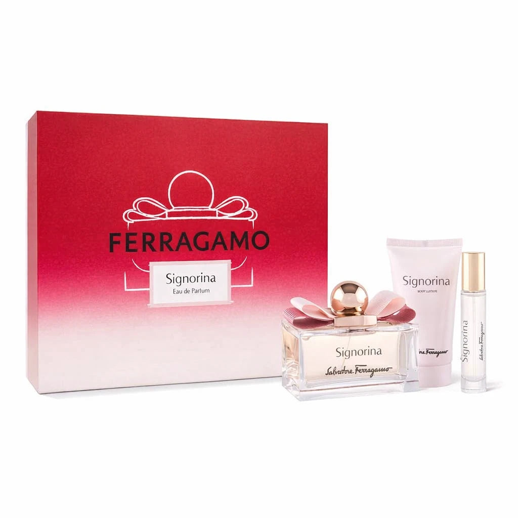 Salvatore Ferragamo Signorina EDP Body Lotion Gift Set OpenAI studio hero