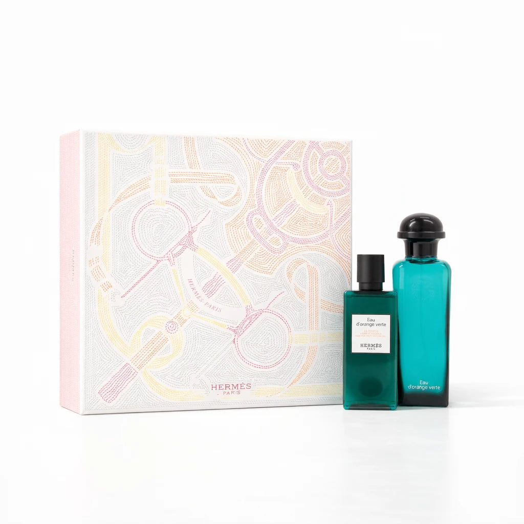 Hermes Eau D'Orange Verte Shower Gel Gift Set | My Perfume Shop