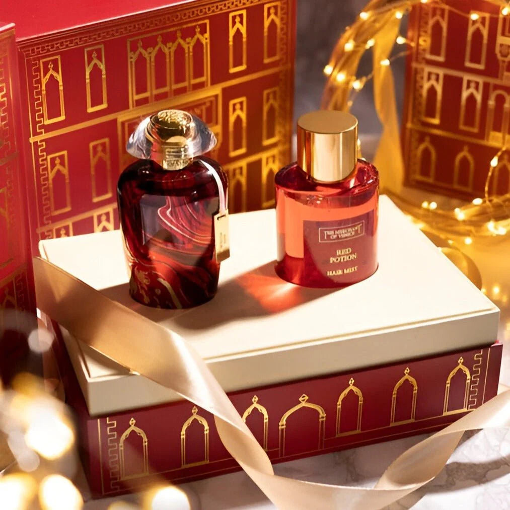 The Merchant of Venice Murano Collection Red Potion EDP Gift Set