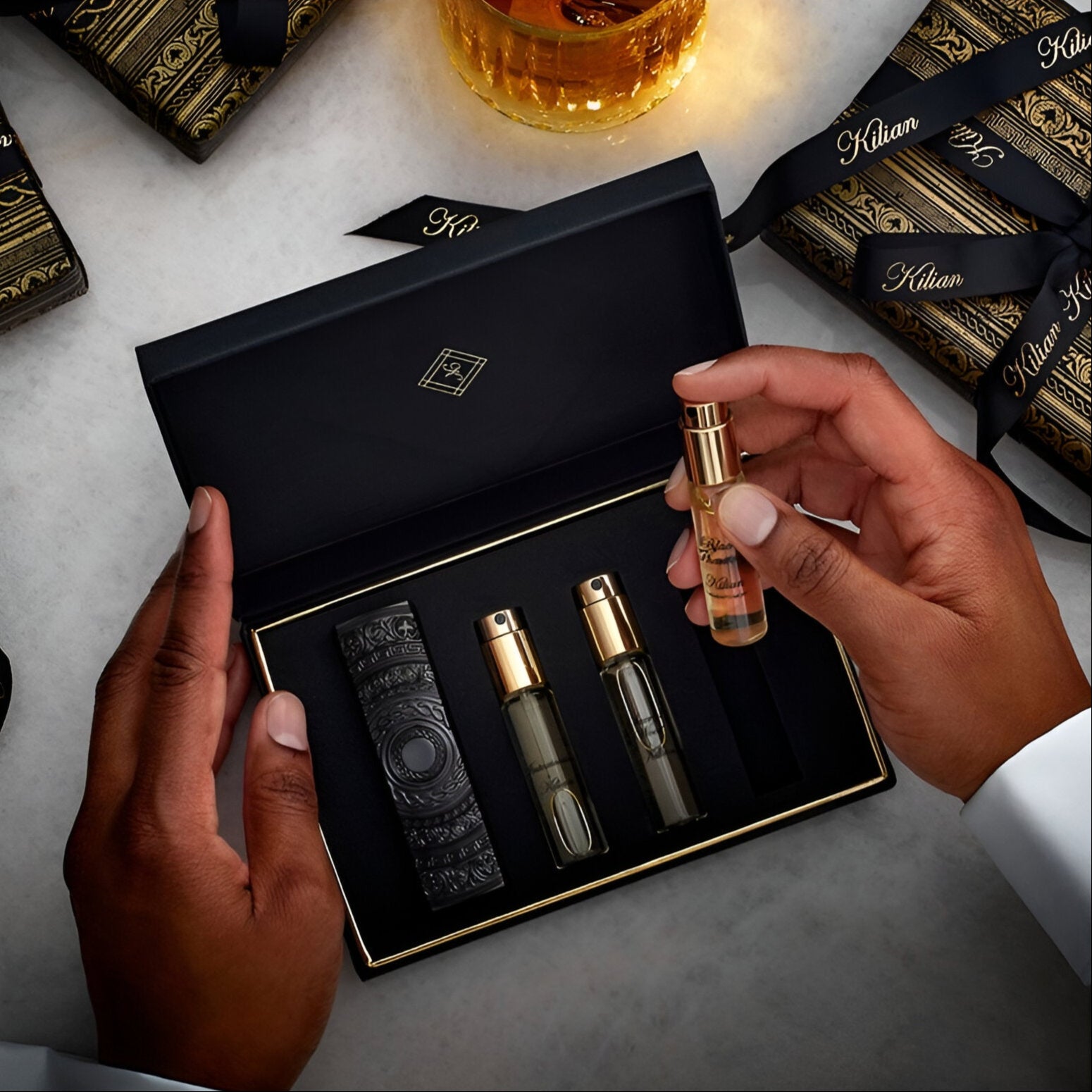 Kilian The Woody Cellars EDP Travel Set