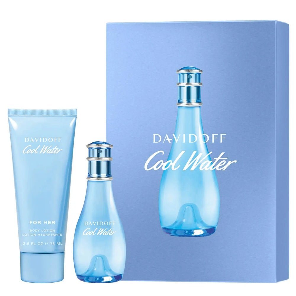 Davidoff Cool Water Body Lotion Set For Women | My Perfume Shop Australia