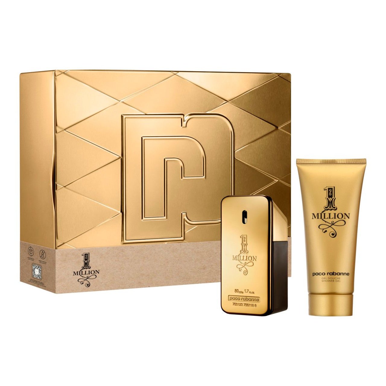 Paco Rabanne 1 Million EDT Shower Gel Set | My Perfume Shop Australia