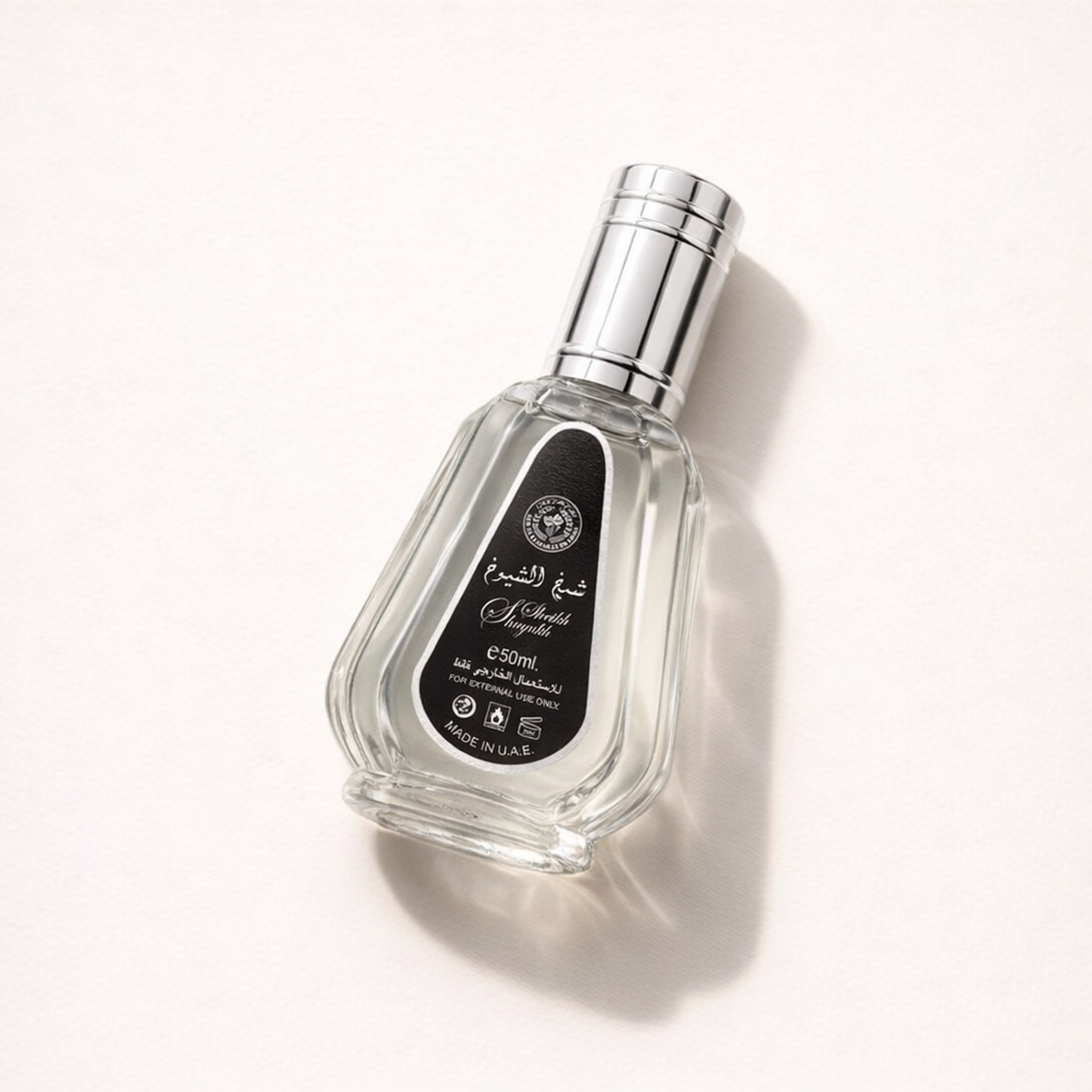 Ard Al Zaafaran Sheikh Shuyukh EDP For Men angled still-life gallery showcase