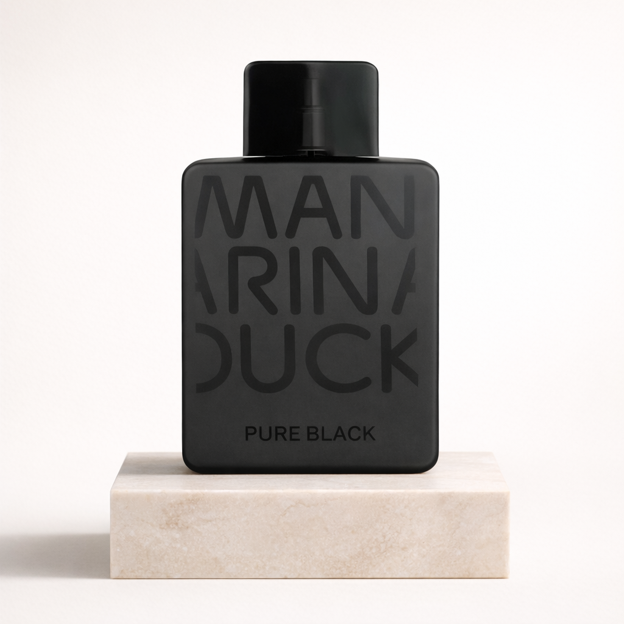 Mandarina Duck Black EDT For Men upright pedestal gallery showcase