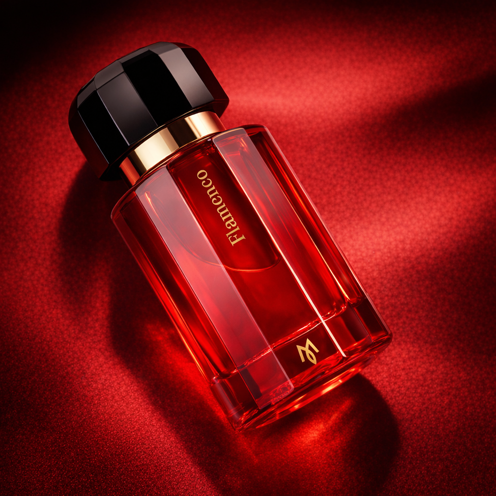 Ramon Monegal Flamenco EDP angled still-life gallery showcase