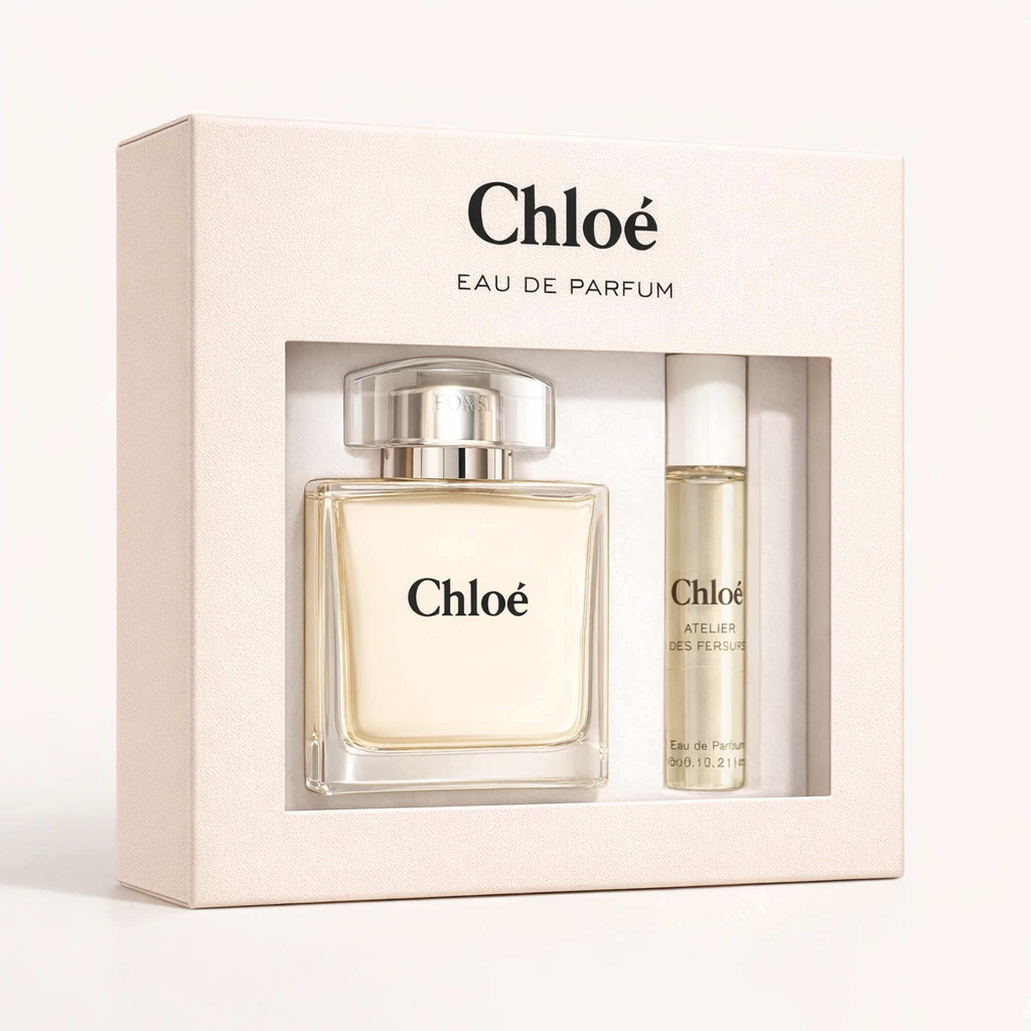 Chloe Atelier Des Fleurs EDP Discovery Gift Set 8 beige Chloe gift box gift set gallery image