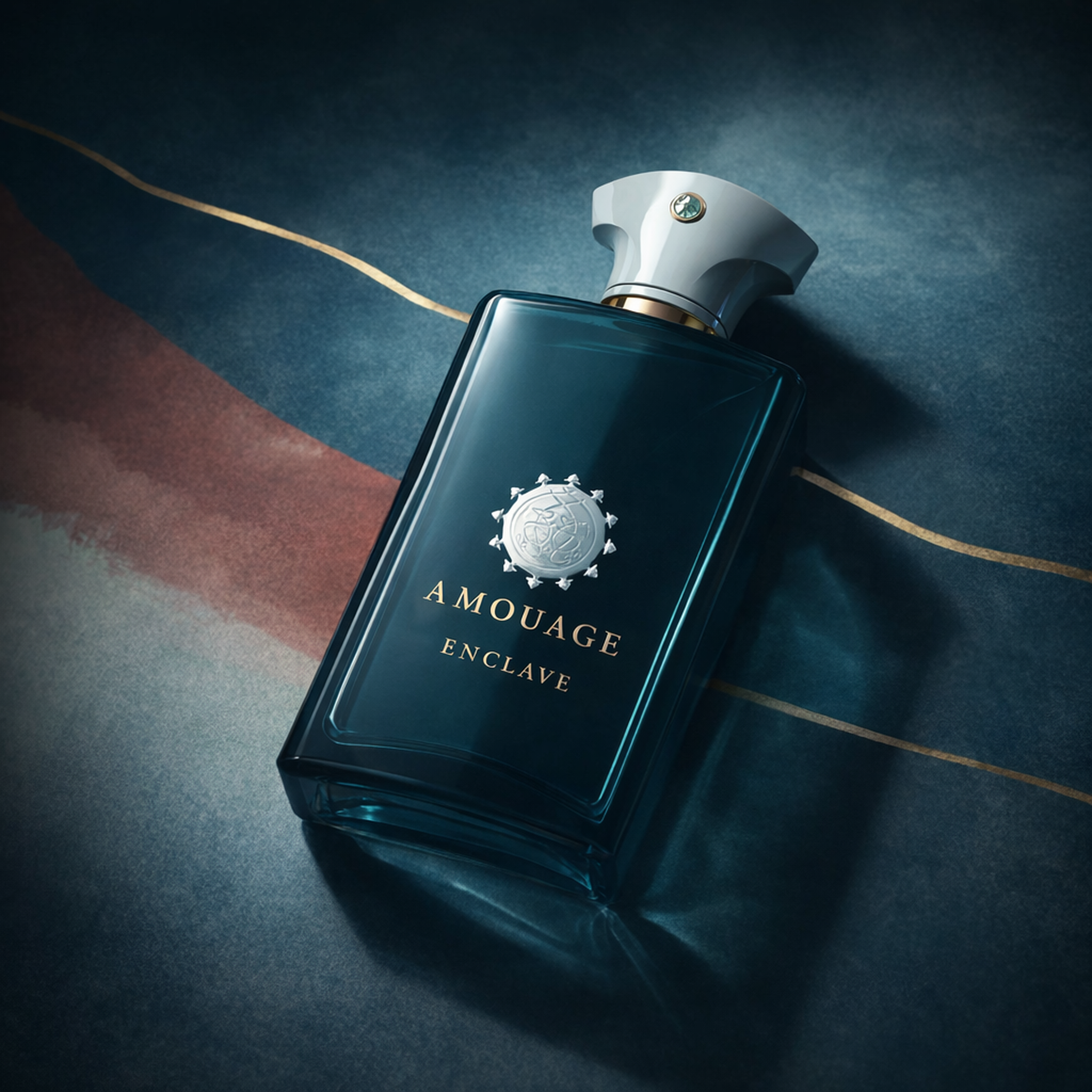 Amouage Enclave EDP angled still-life gallery showcase
