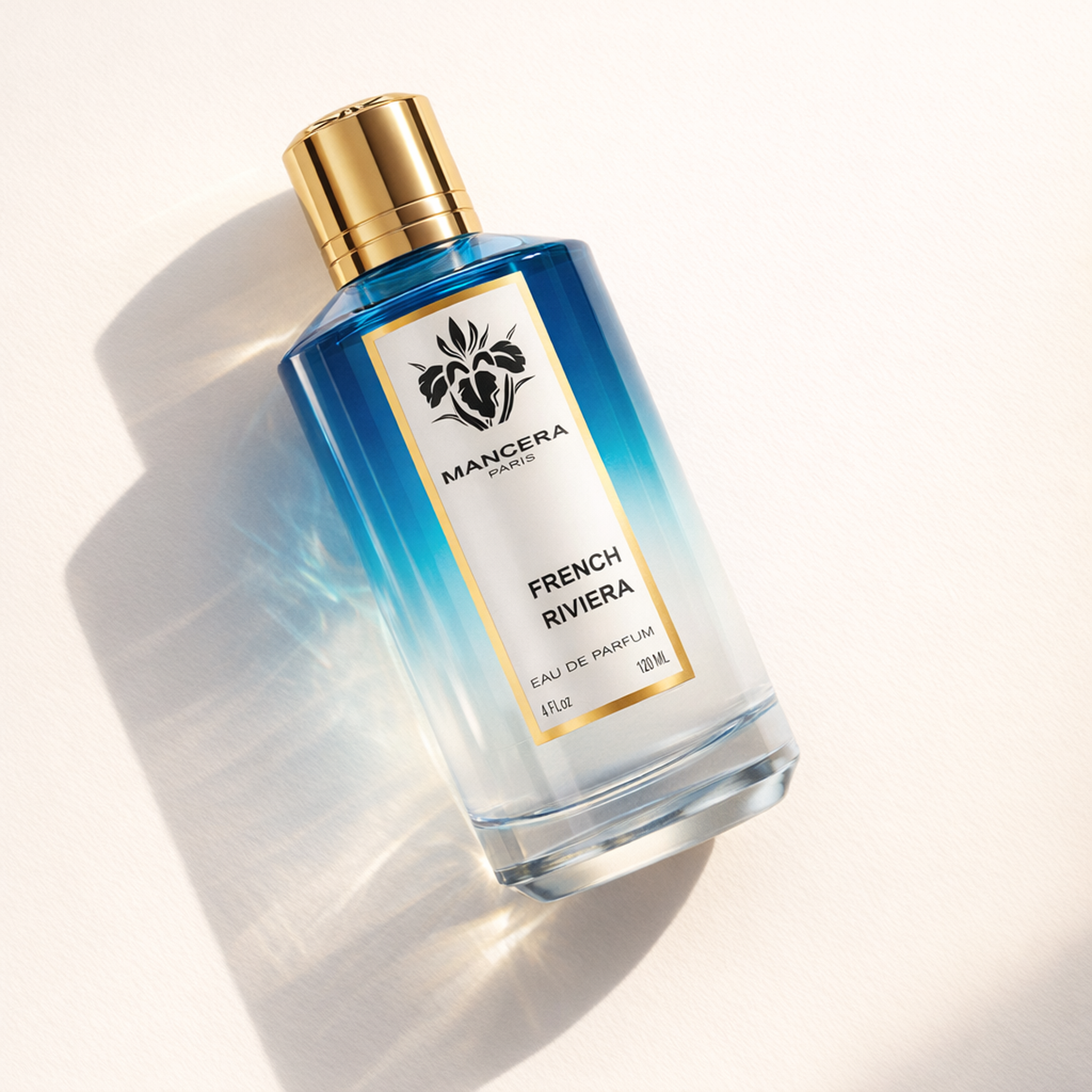 Mancera French Riviera EDP angled still-life gallery showcase