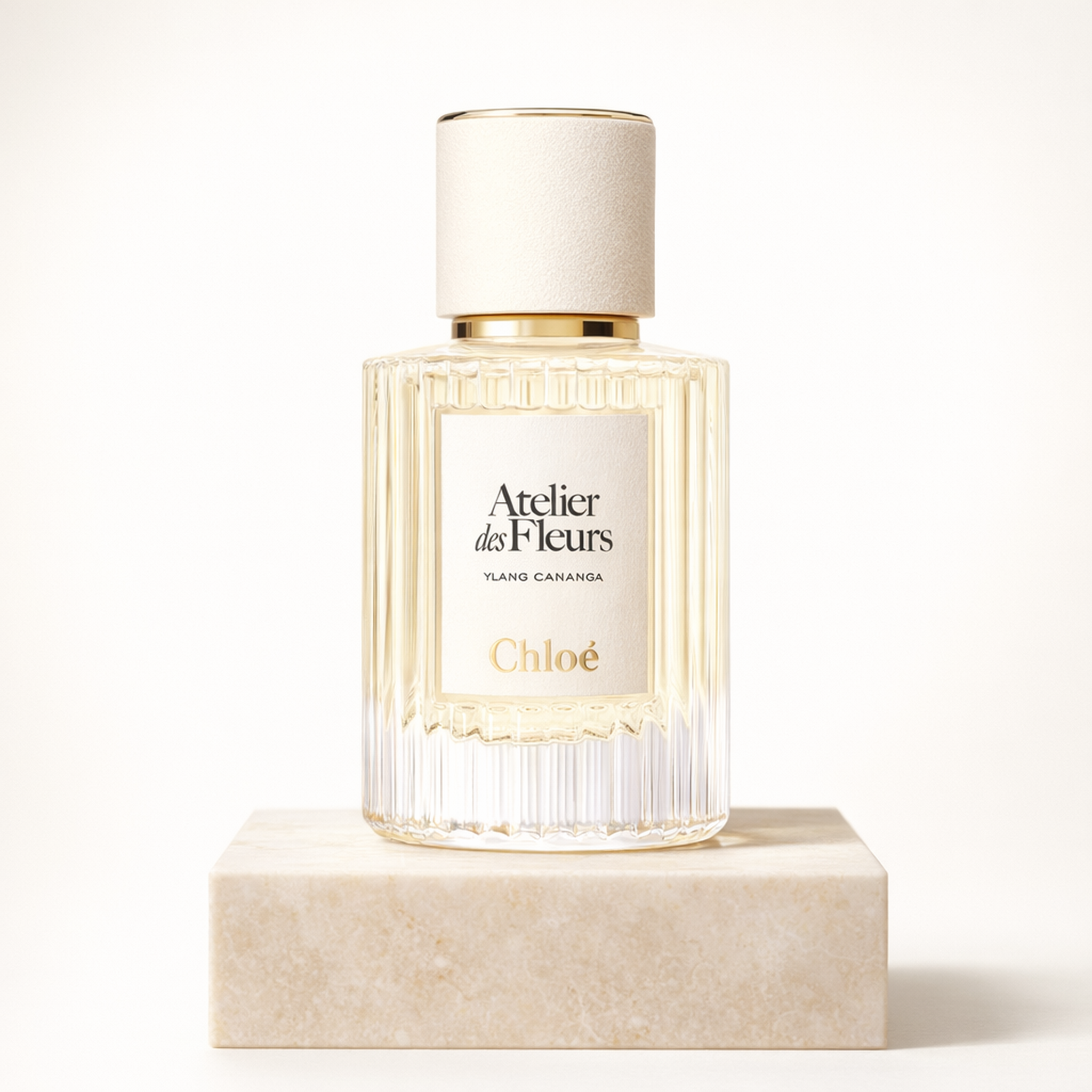 Chloe Atelier Des Fleurs Ylang Cananga EDP upright pedestal gallery showcase