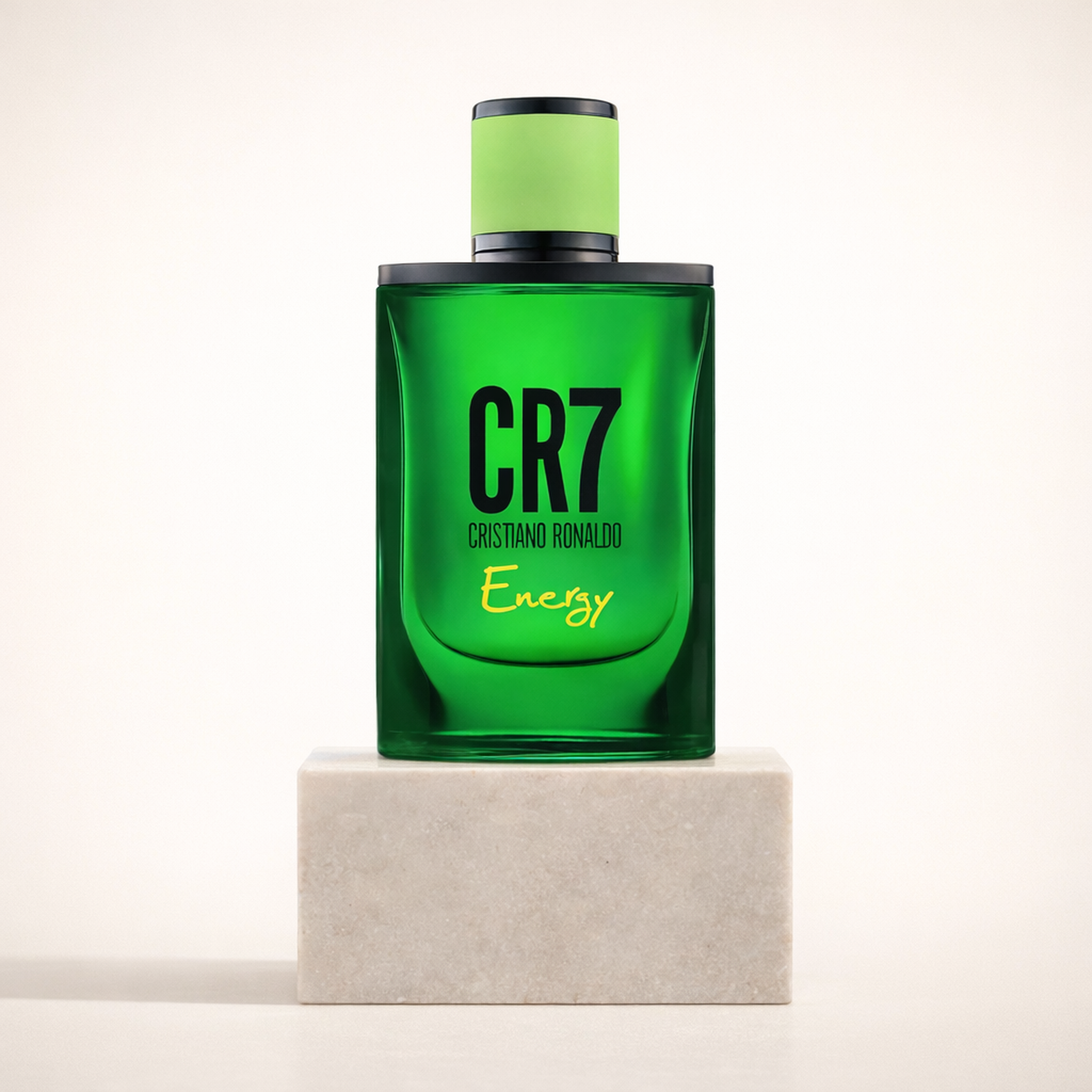Cristiano Ronaldo Cr7 Energy EDT for Men upright pedestal gallery showcase