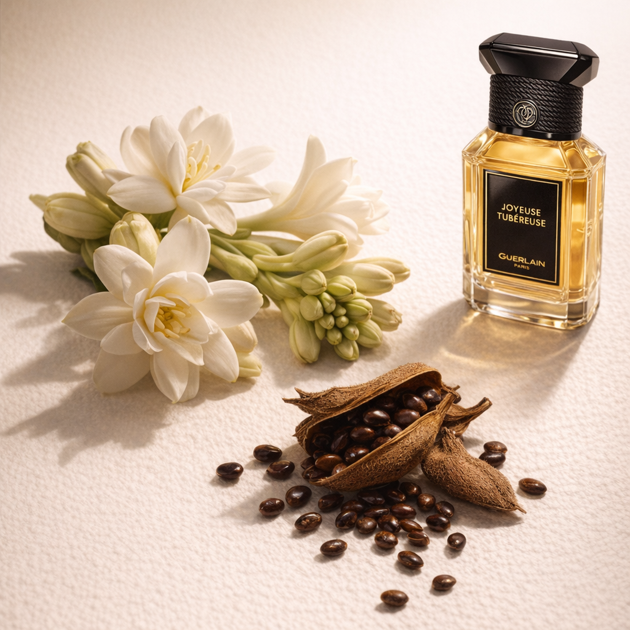 Guerlain L'art & la Matiere Joyeuse Tubereuse EDP fragrance notes image