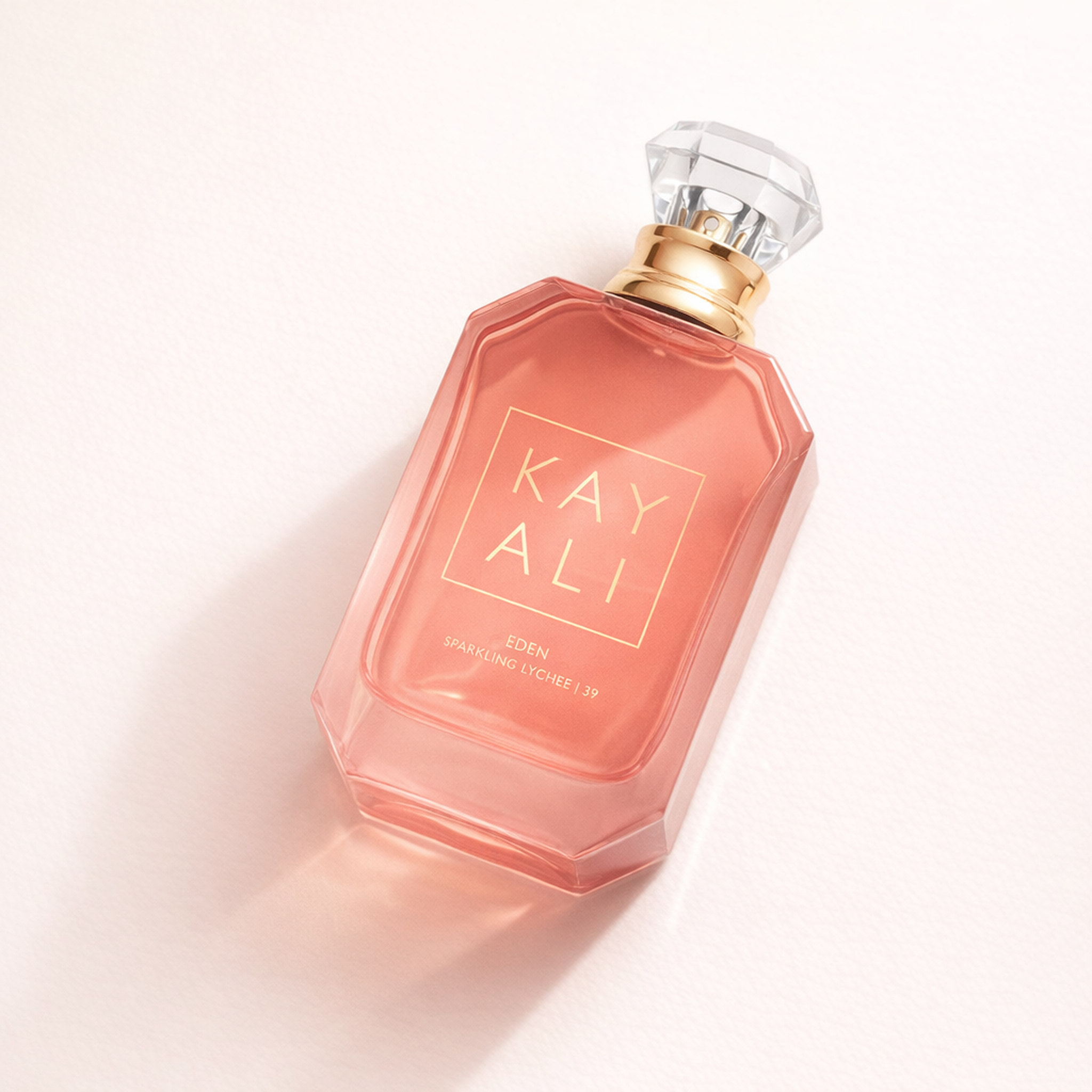 Kayali Eden Sparkling Lychee 39 EDP for Women angled still-life gallery showcase