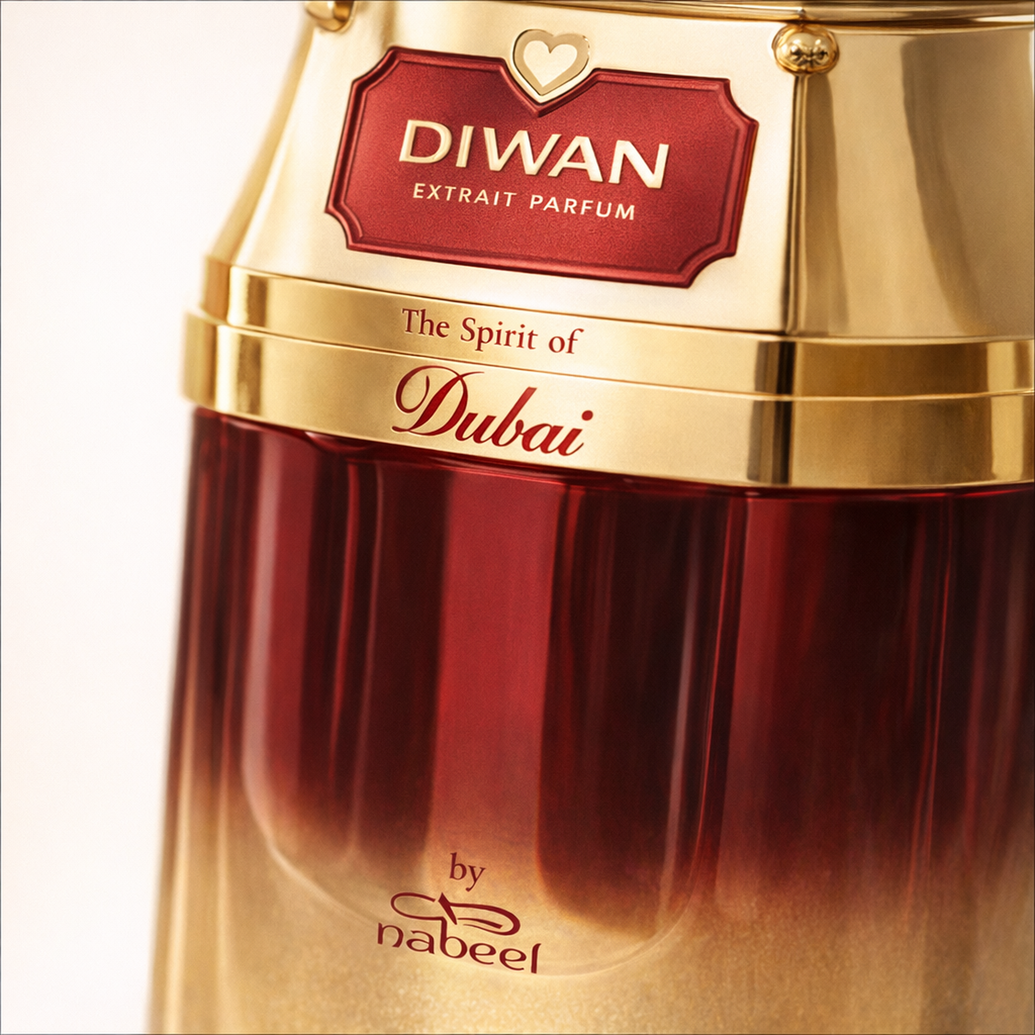 The Spirit of Dubai Diwan Gourmand EDP macro label detail gallery showcase