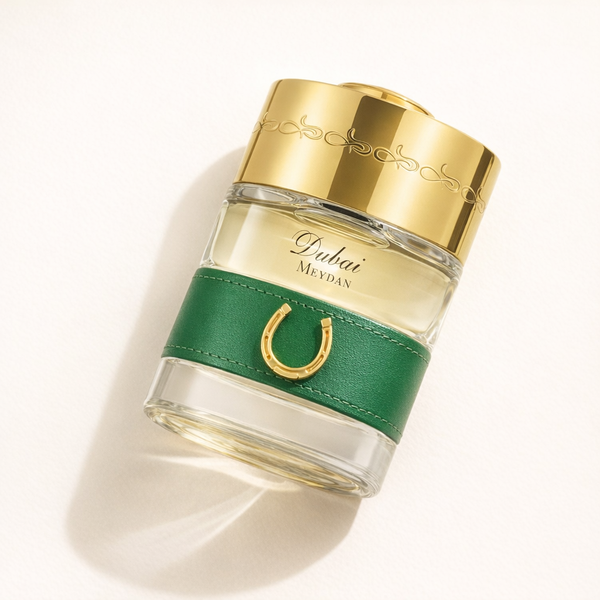 The Spirit of Dubai Meydan EDP angled still-life gallery showcase
