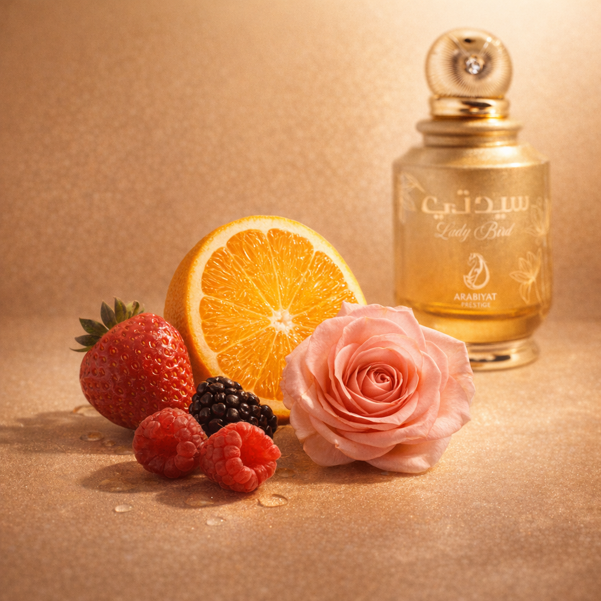 Arabiyat Prestige Lady Bird EDP for Women fragrance notes image