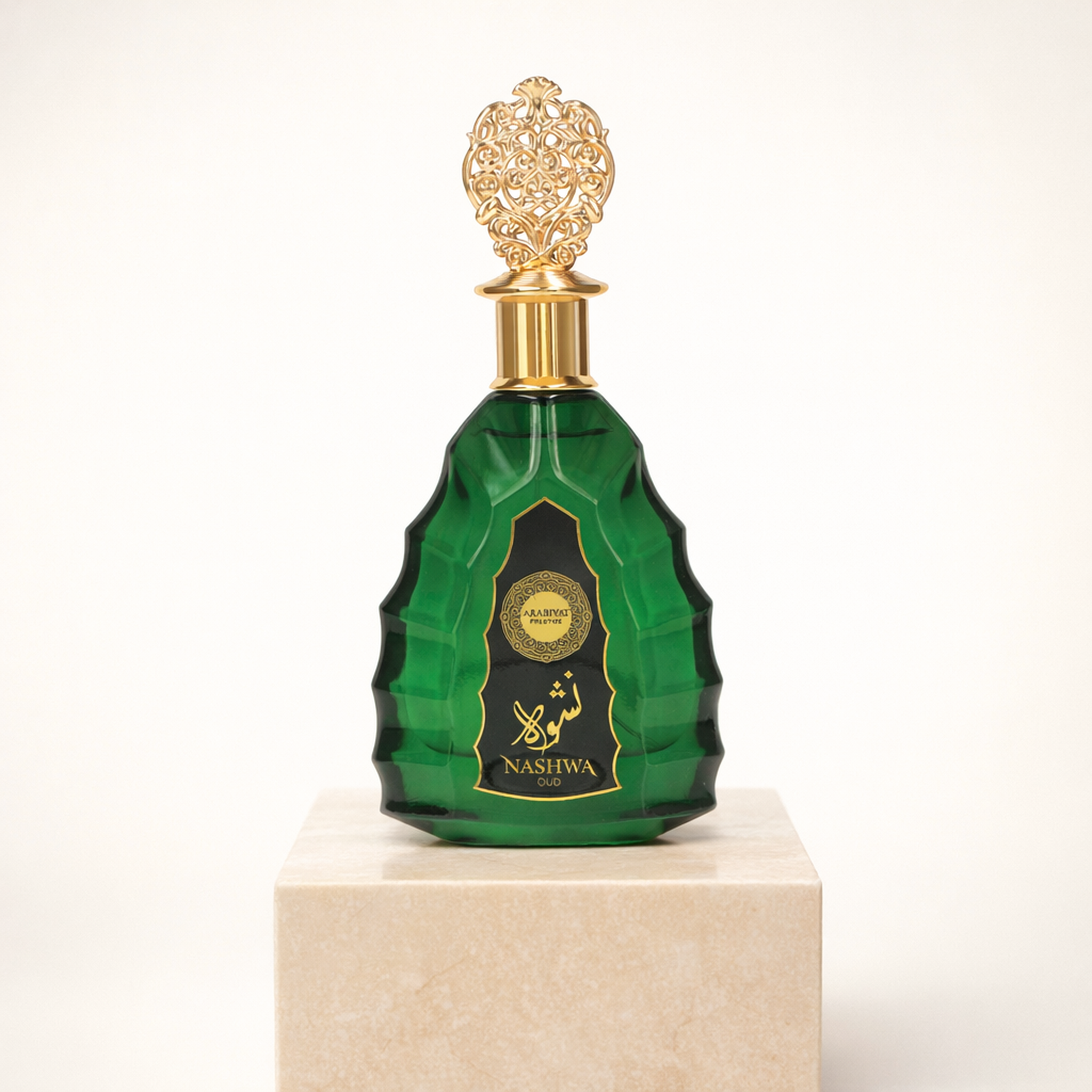 Arabiyat Prestige Nashwa EDP upright pedestal gallery showcase