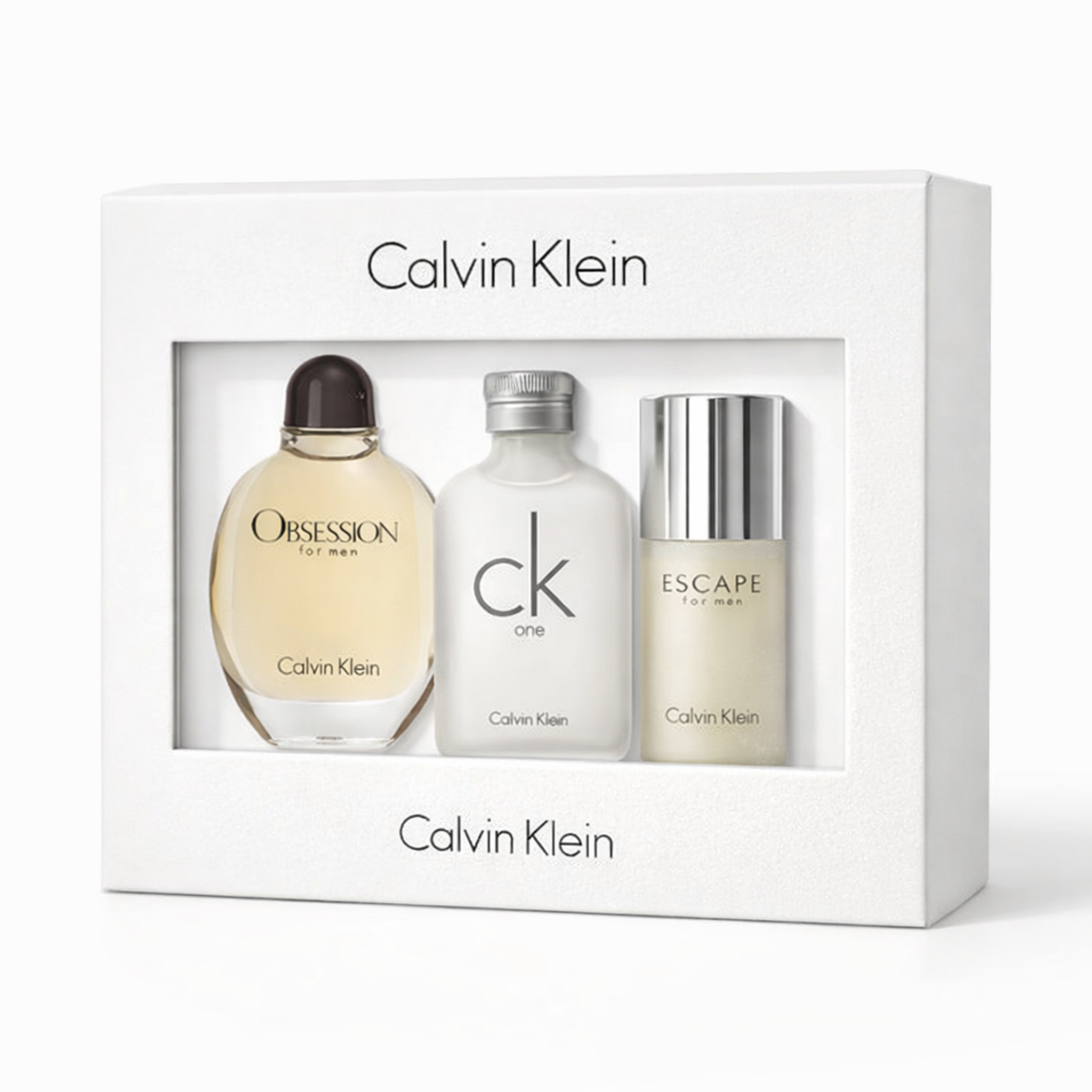 Calvin Klein Men's Mini Discovery Set for Him gift set packaging gift set gallery image