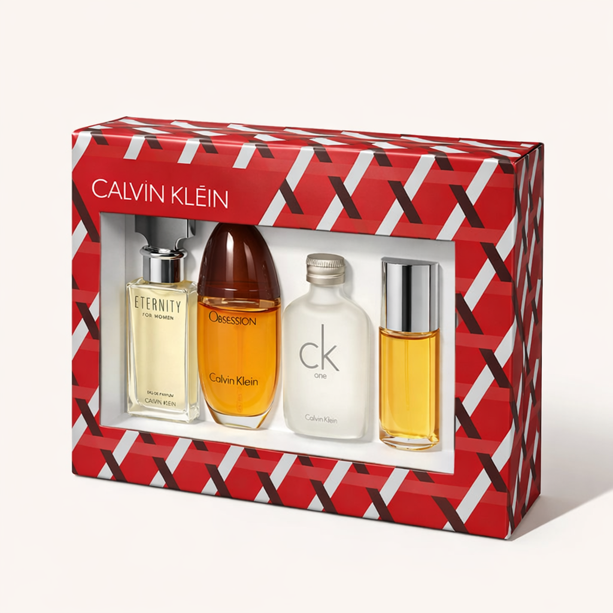 Calvin Klein Ladies Mini Discovery Set for Her gift set packaging gift set gallery image