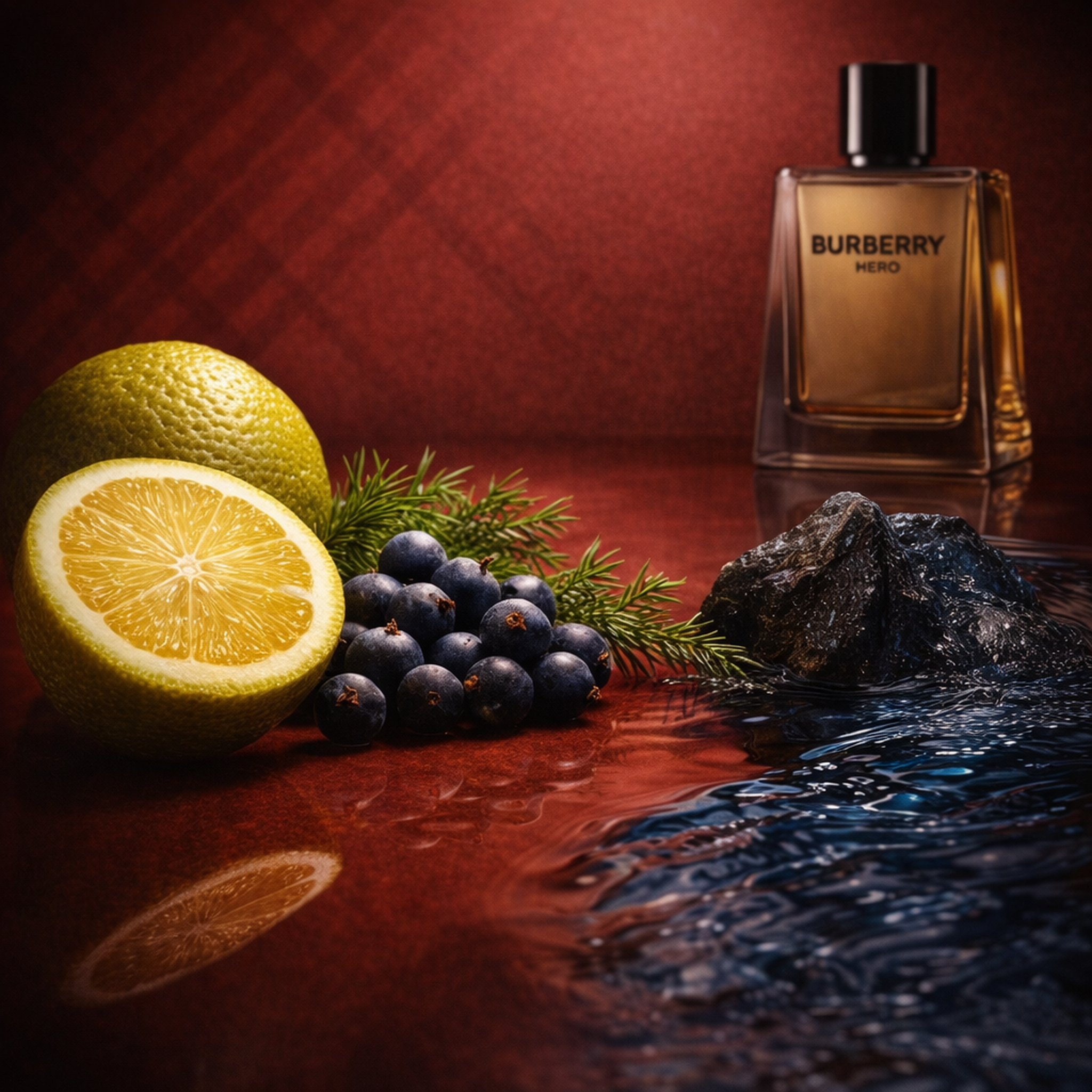 Burberry Hero 3-Piece Gift Set for Him fragrance notes image