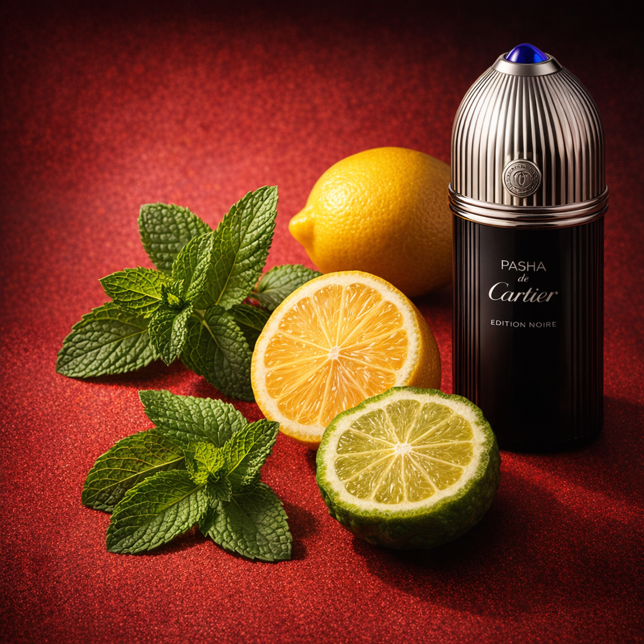 Cartier Pasha de Cartier Edition Noire Gift Set for Him 2 fragrance notes image