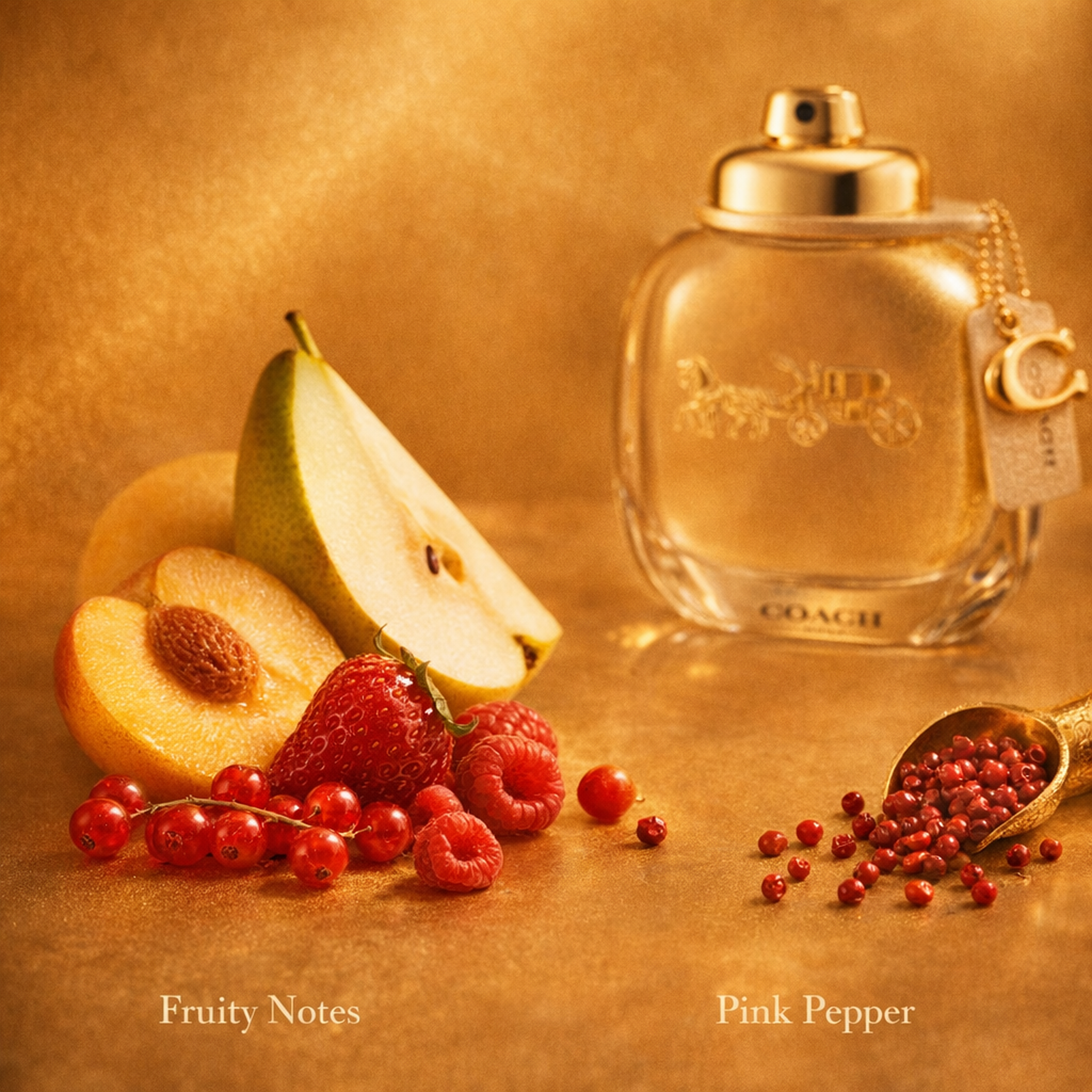 Coach Gold Gift Set for Her fragrance notes image