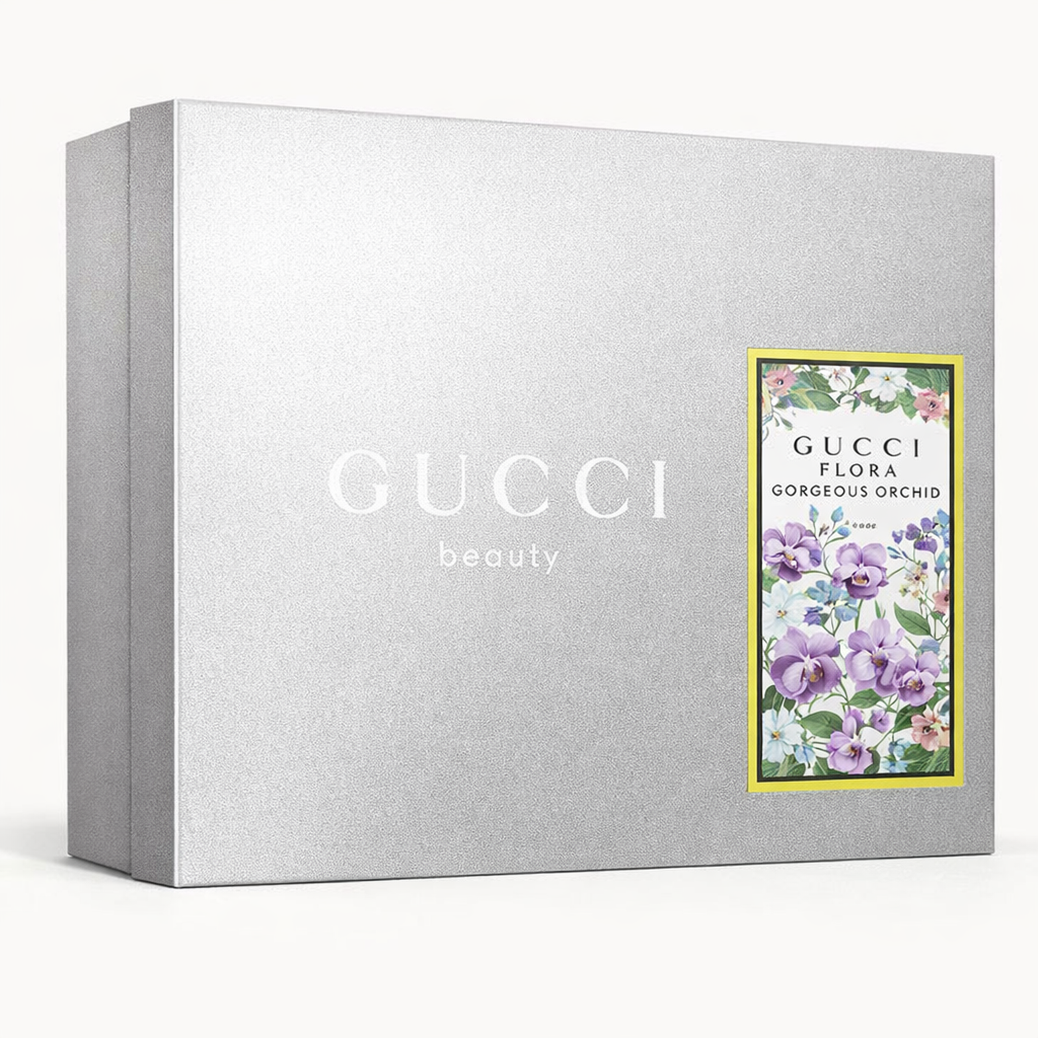 Gucci Flora Gorgeous Orchid EDP Gift Set for Her gift set packaging gift set gallery image
