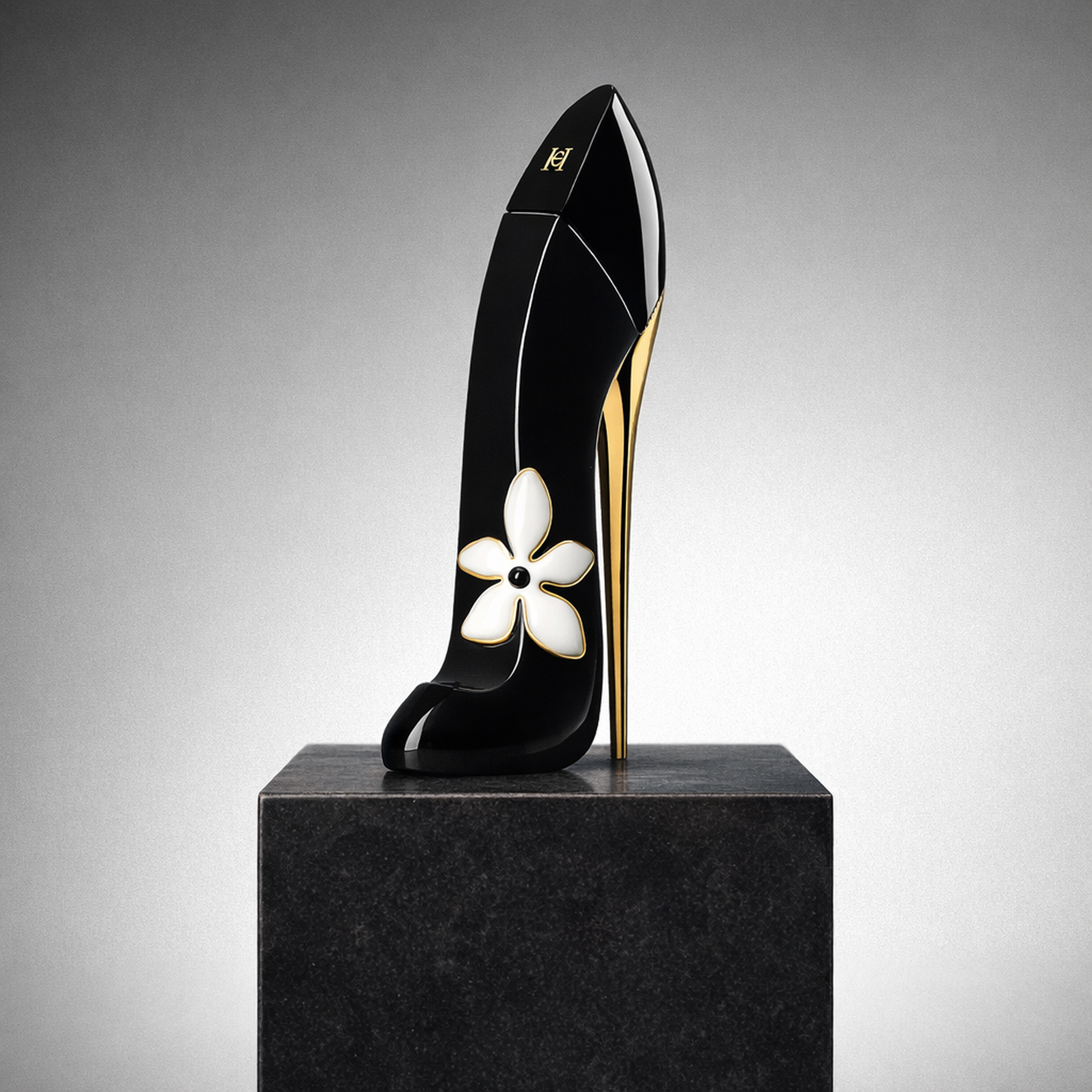 Carolina Herrera Good Girl Jasmine Absolute EDP upright pedestal gallery showcase