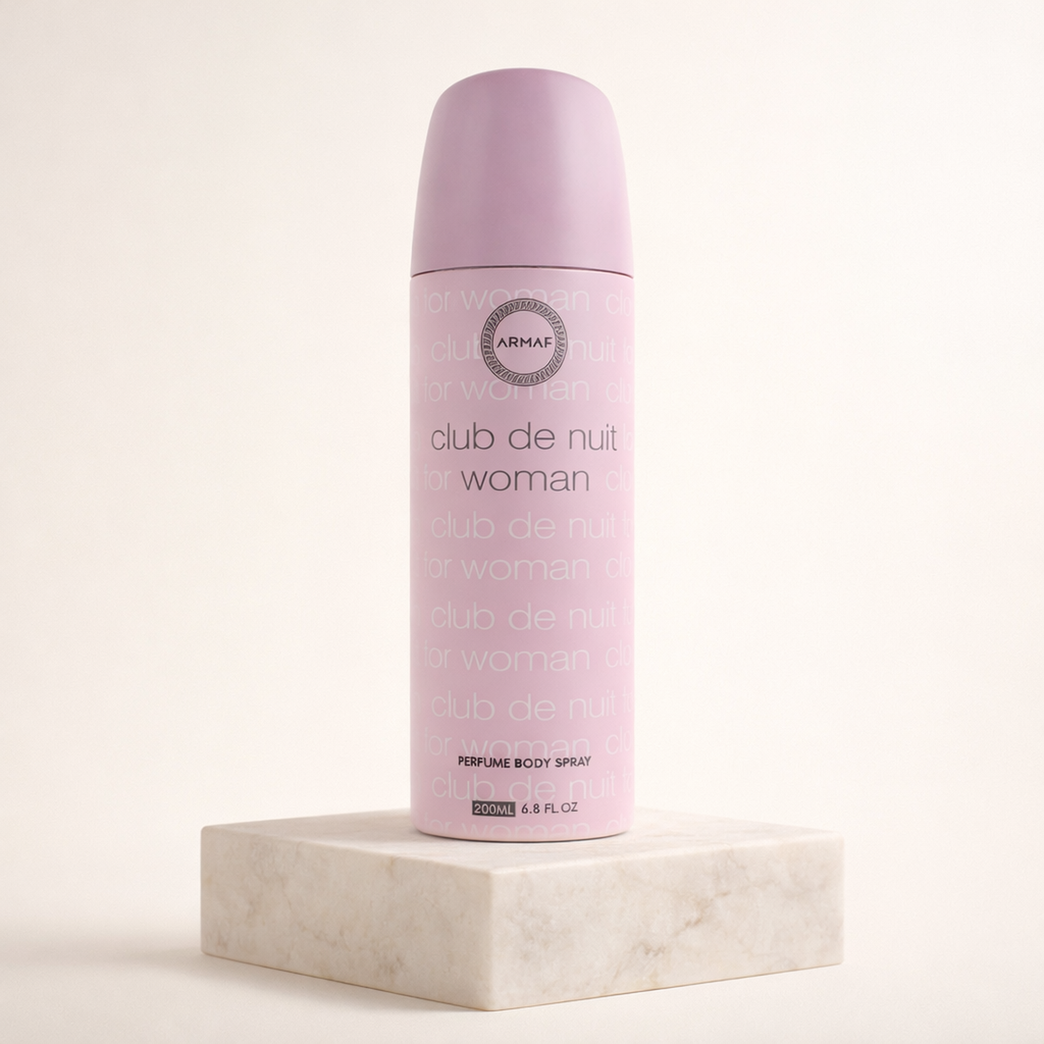 Armaf Club De Nuit Body Spray upright pedestal gallery showcase