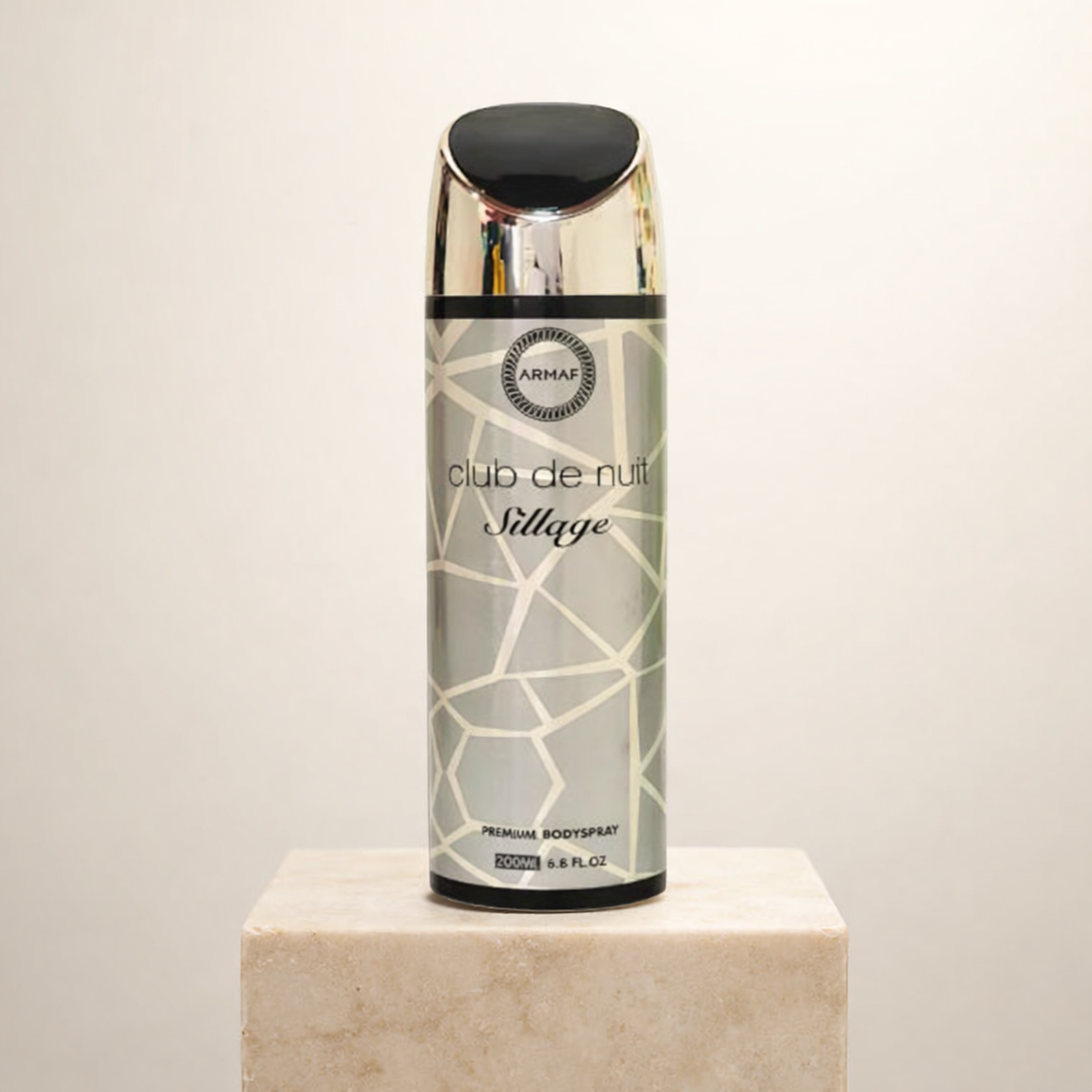 Armaf Club De Nuit Sillage Body Spray upright pedestal gallery showcase