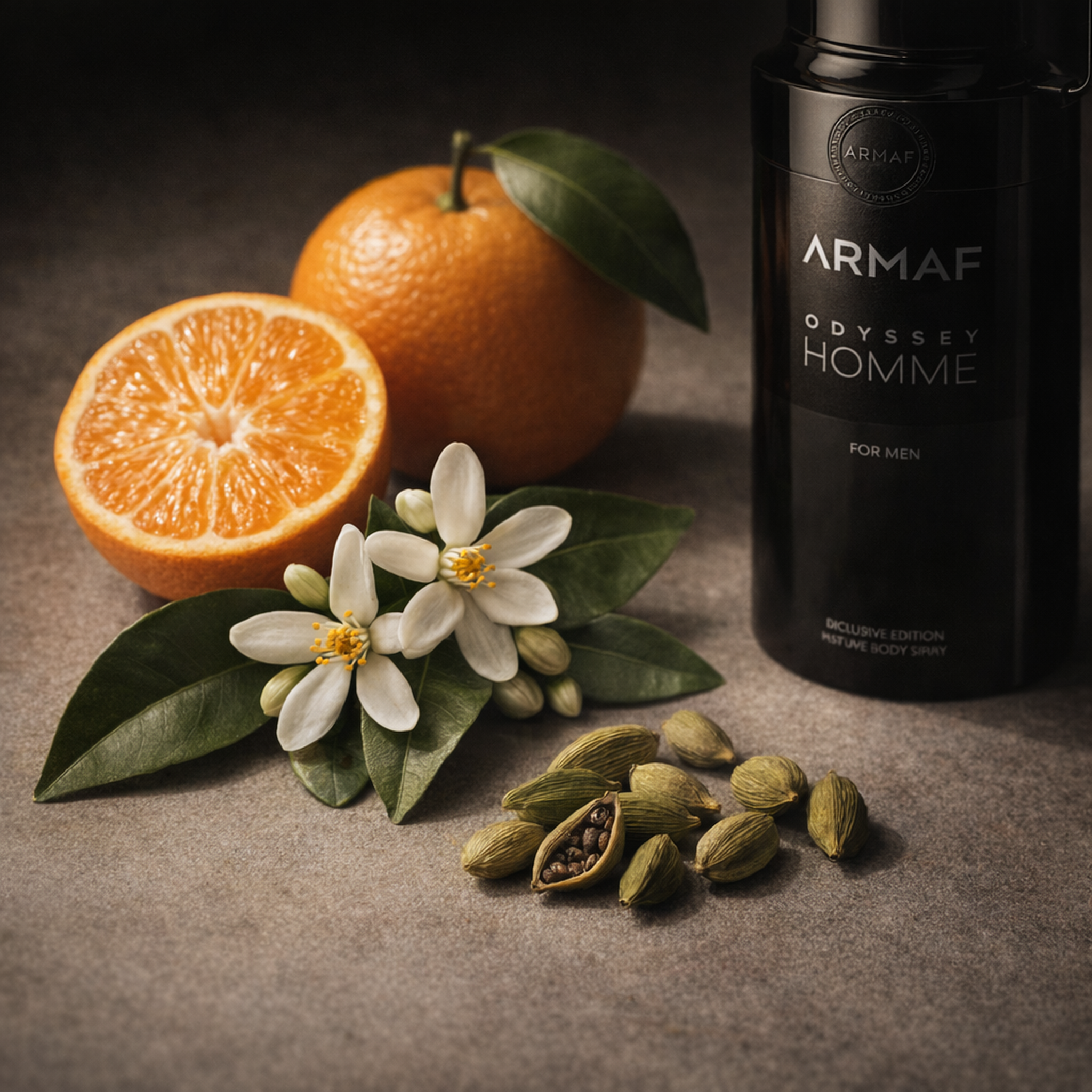 Armaf Odyssey Homme Body Spray fragrance notes image