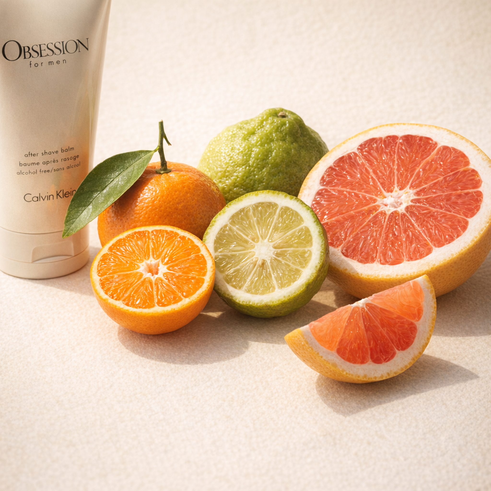 Calvin Klein Obsession After Shave Balm fragrance notes image