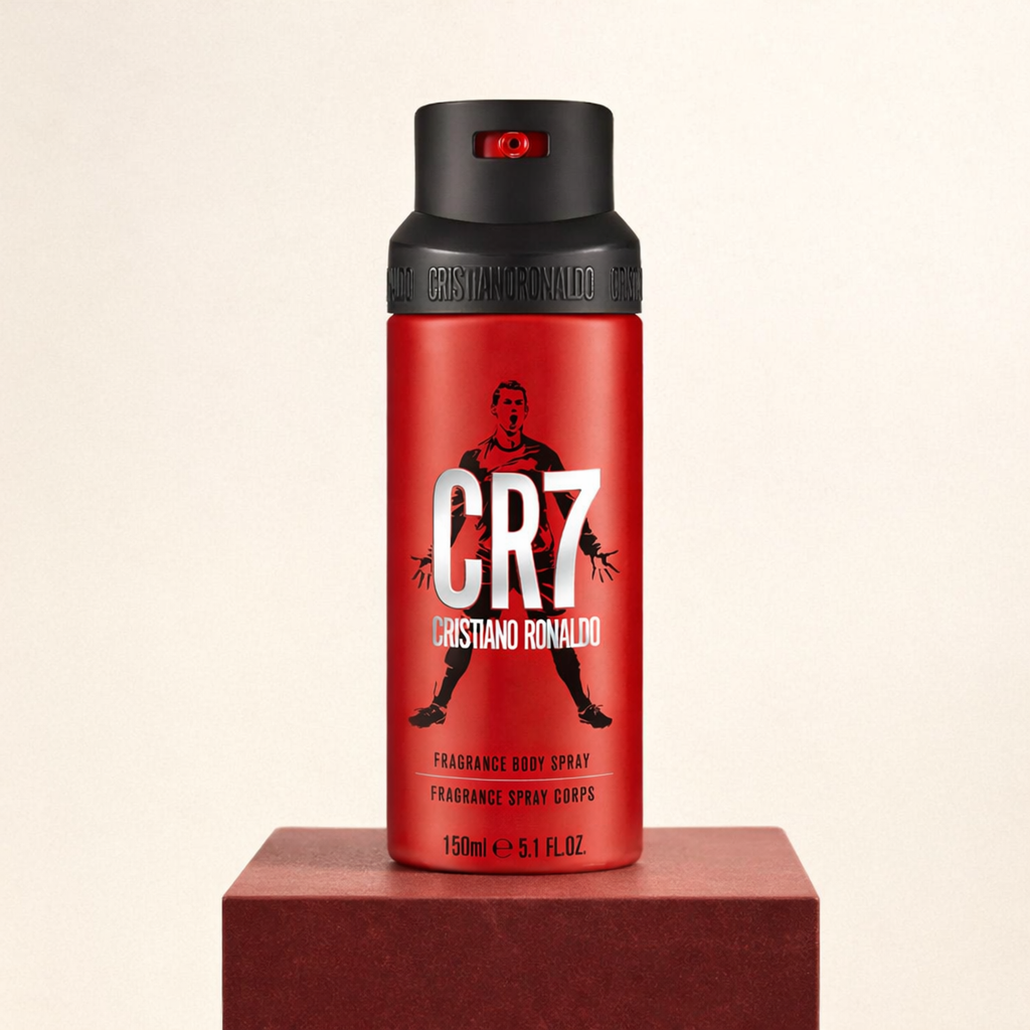 Cristiano Ronaldo CR7 Body Spray upright pedestal gallery showcase