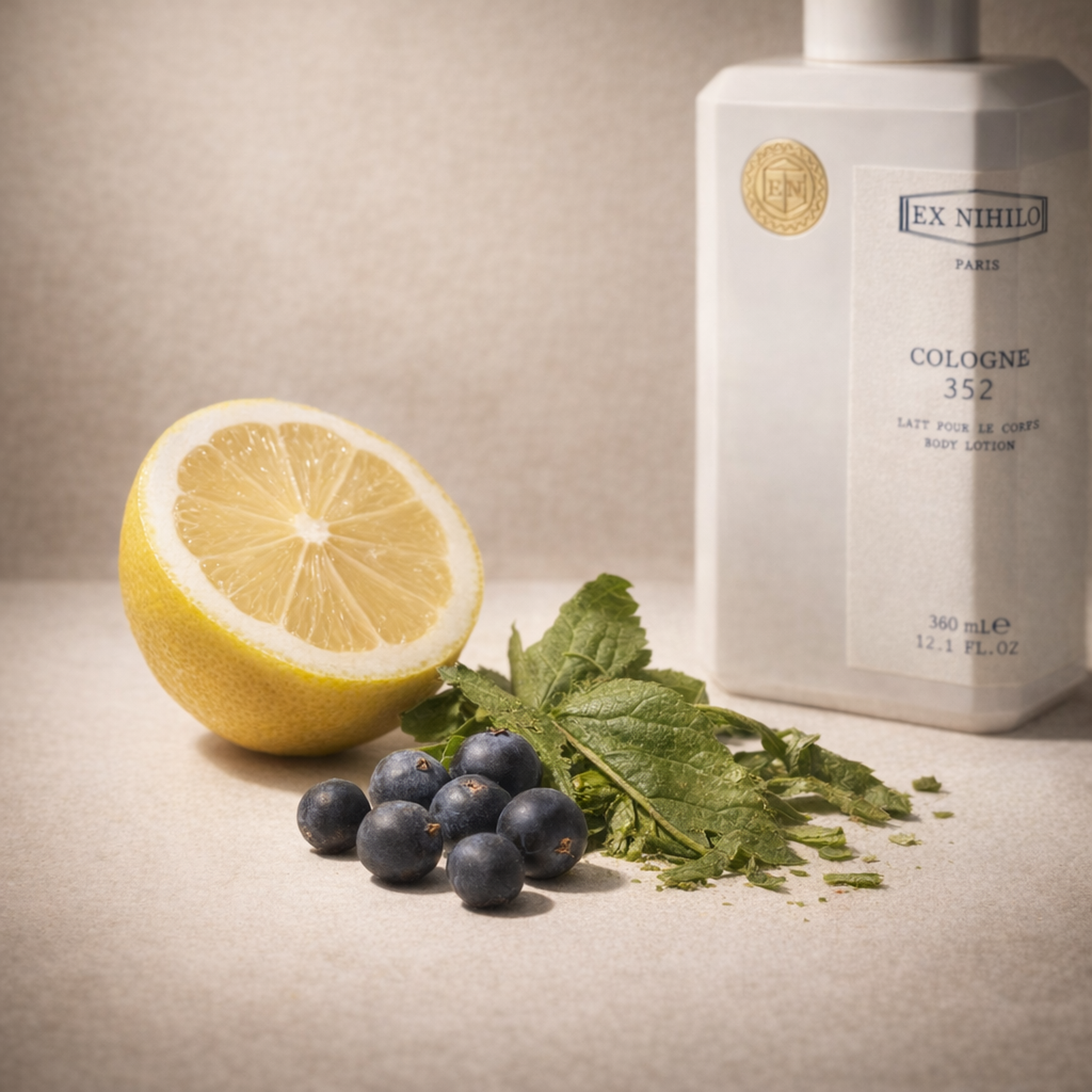 Ex Nihilo Cologne 352 Body Lotion fragrance notes image