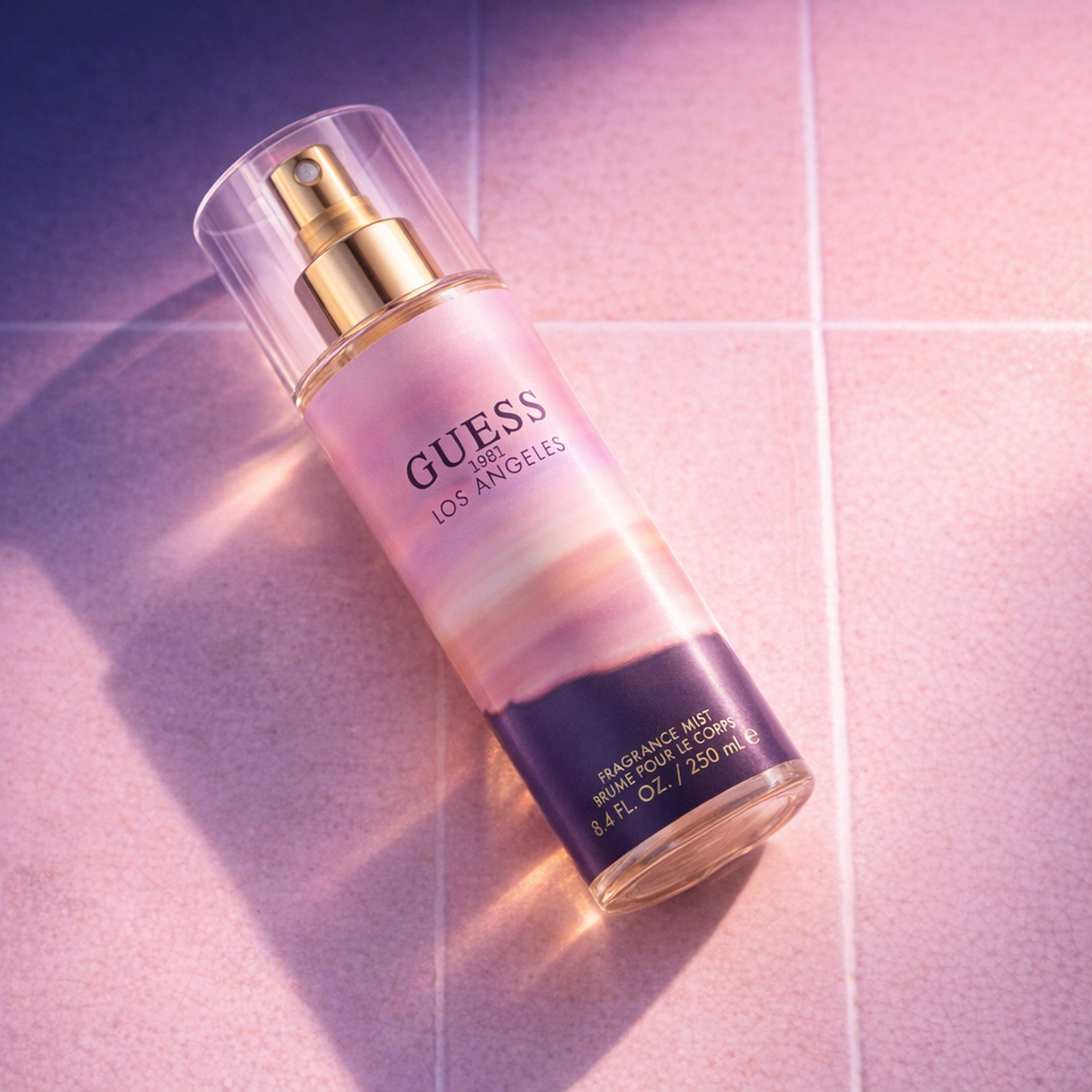 Guess 1981 Los Angeles Body Mist angled still-life gallery showcase