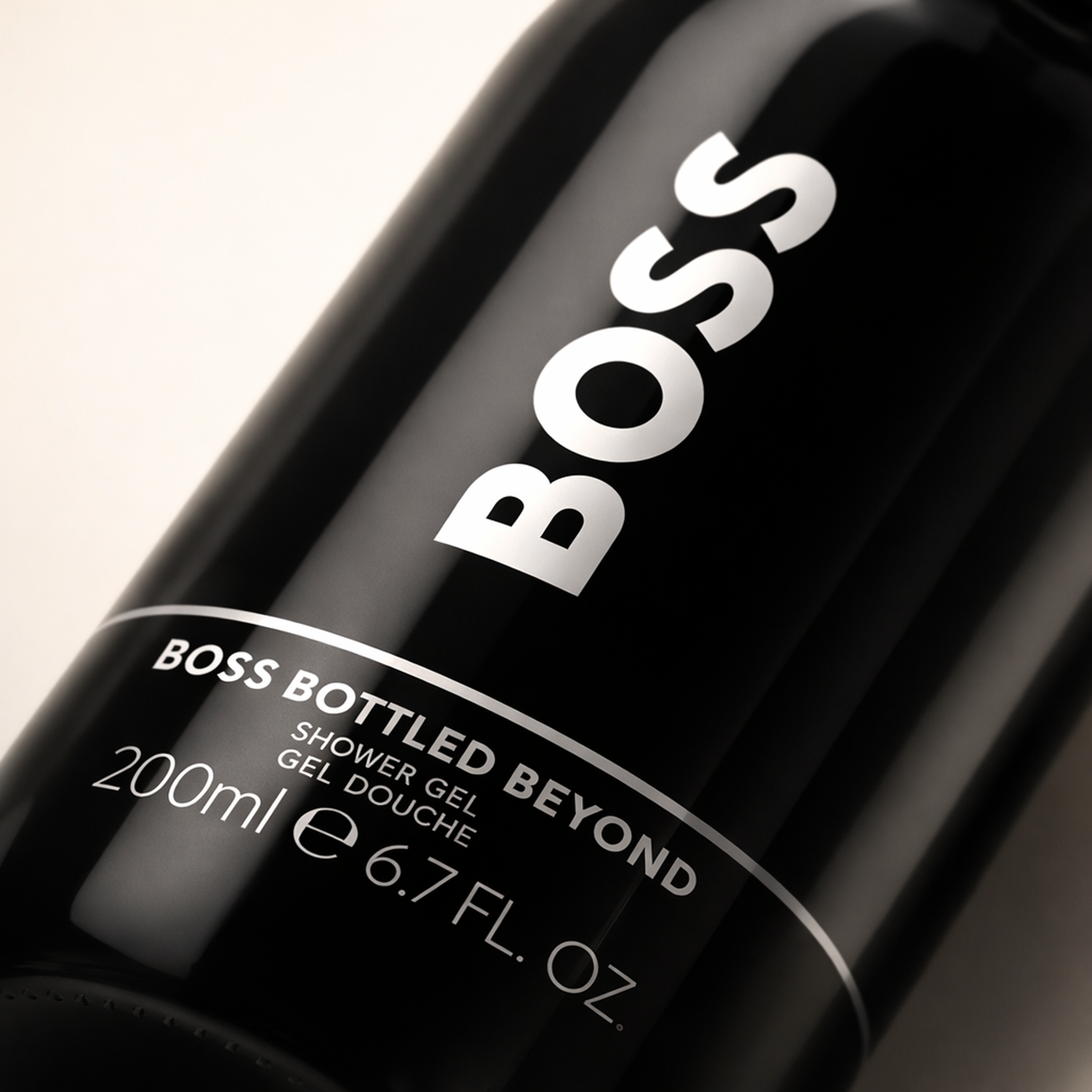 Hugo Boss Boss Bottled Shower Gel macro label detail gallery showcase