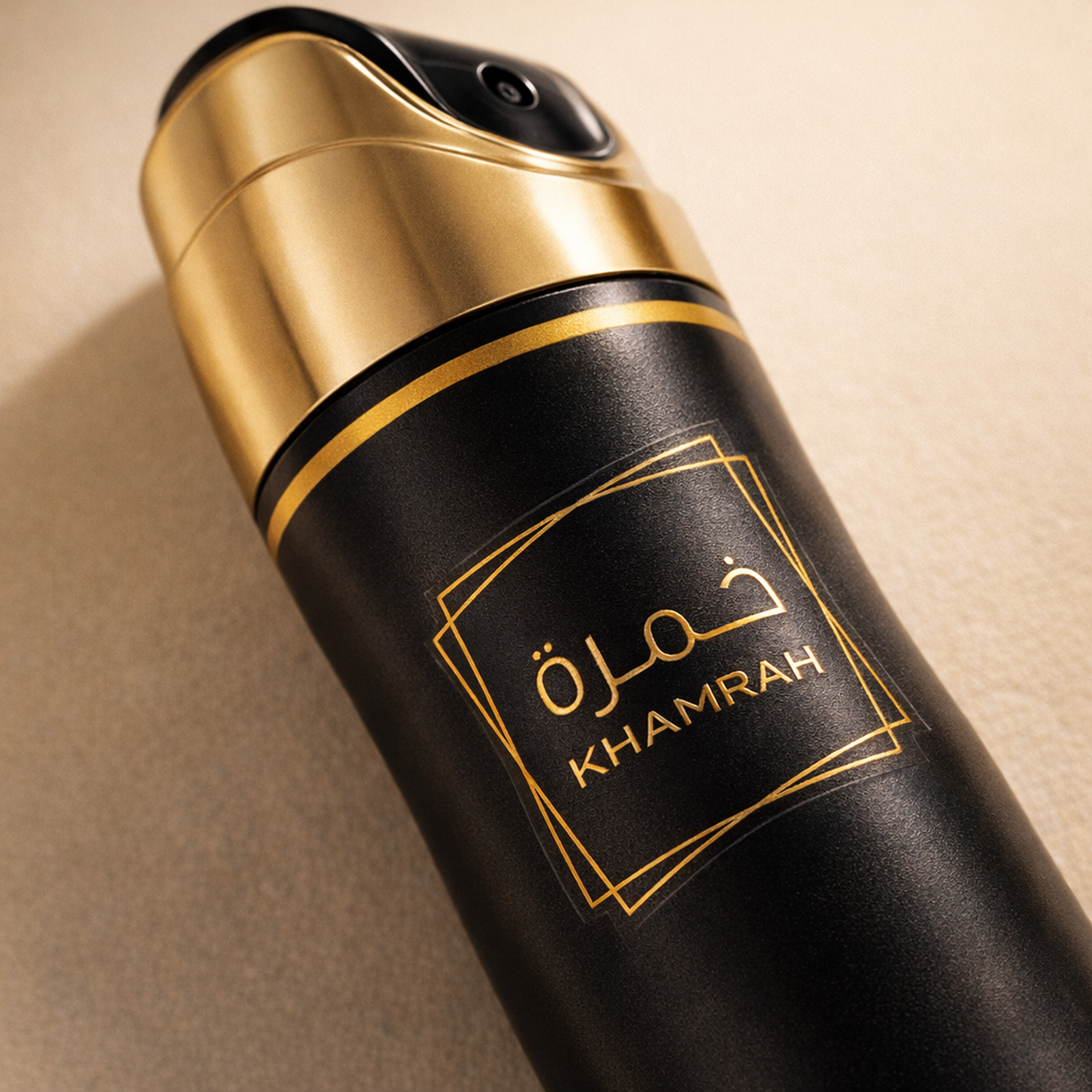 Lattafa Khamrah Deodorant fragrance details image