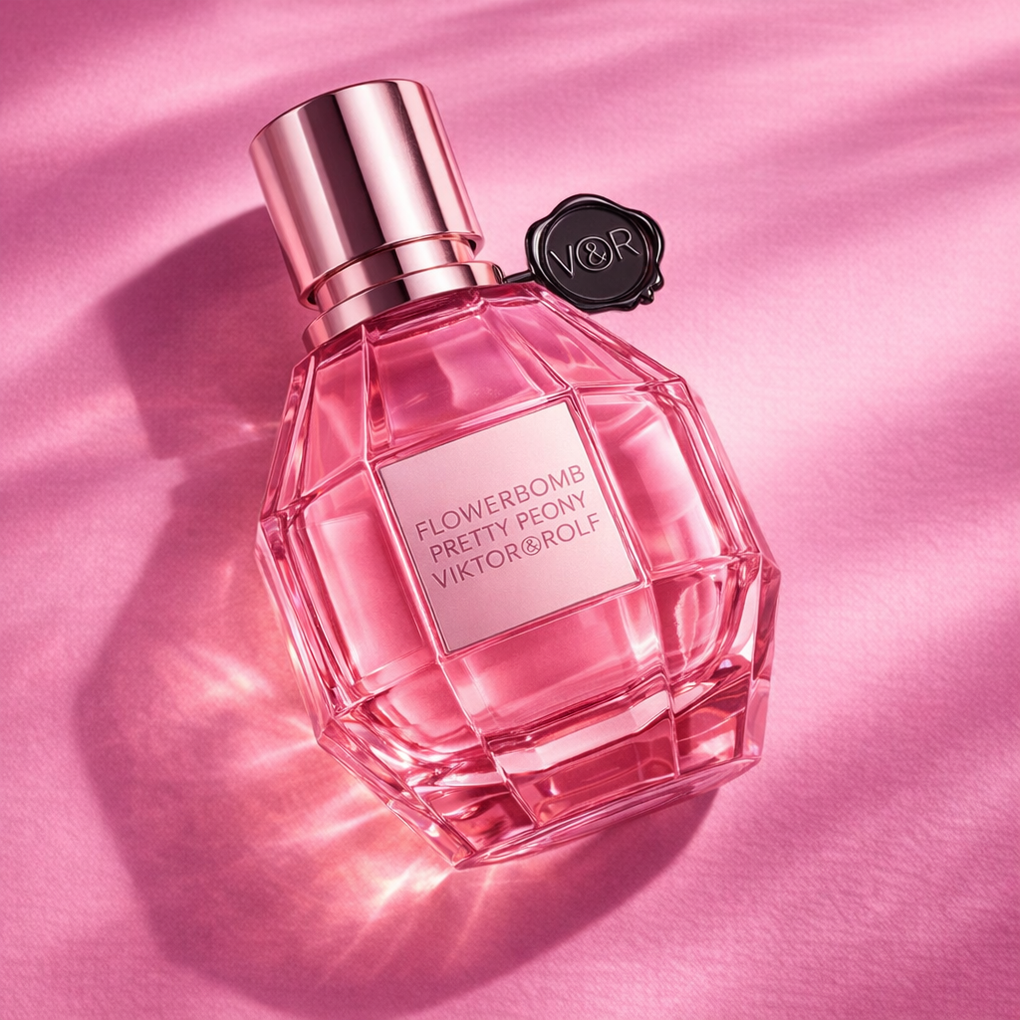 Viktor & Rolf Flowerbomb Pretty Peony EDP For Women angled still-life gallery showcase
