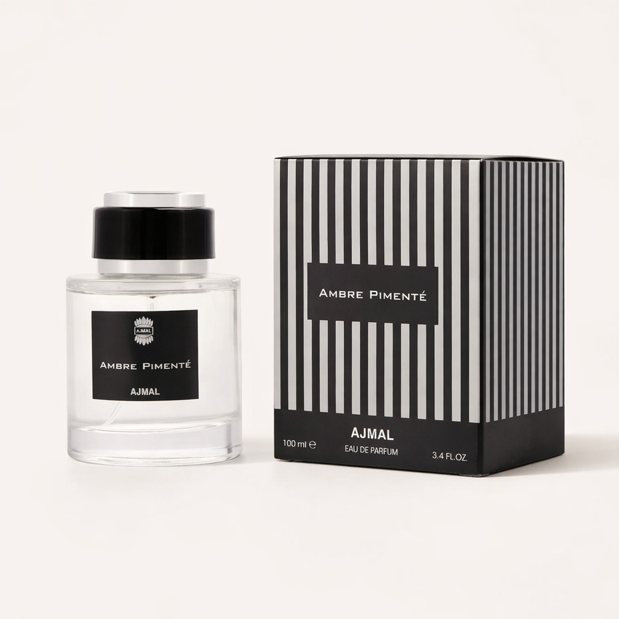 Ajmal Ambre Pimente EDP For Men packaging image