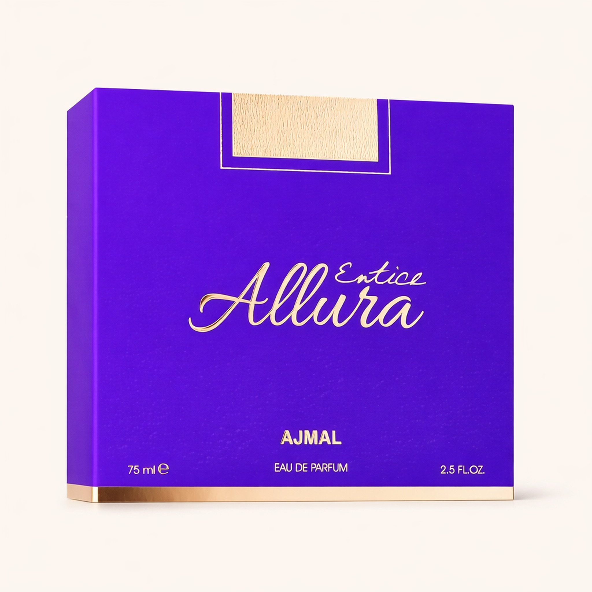 Ajmal Entice Allura EDP packaging image
