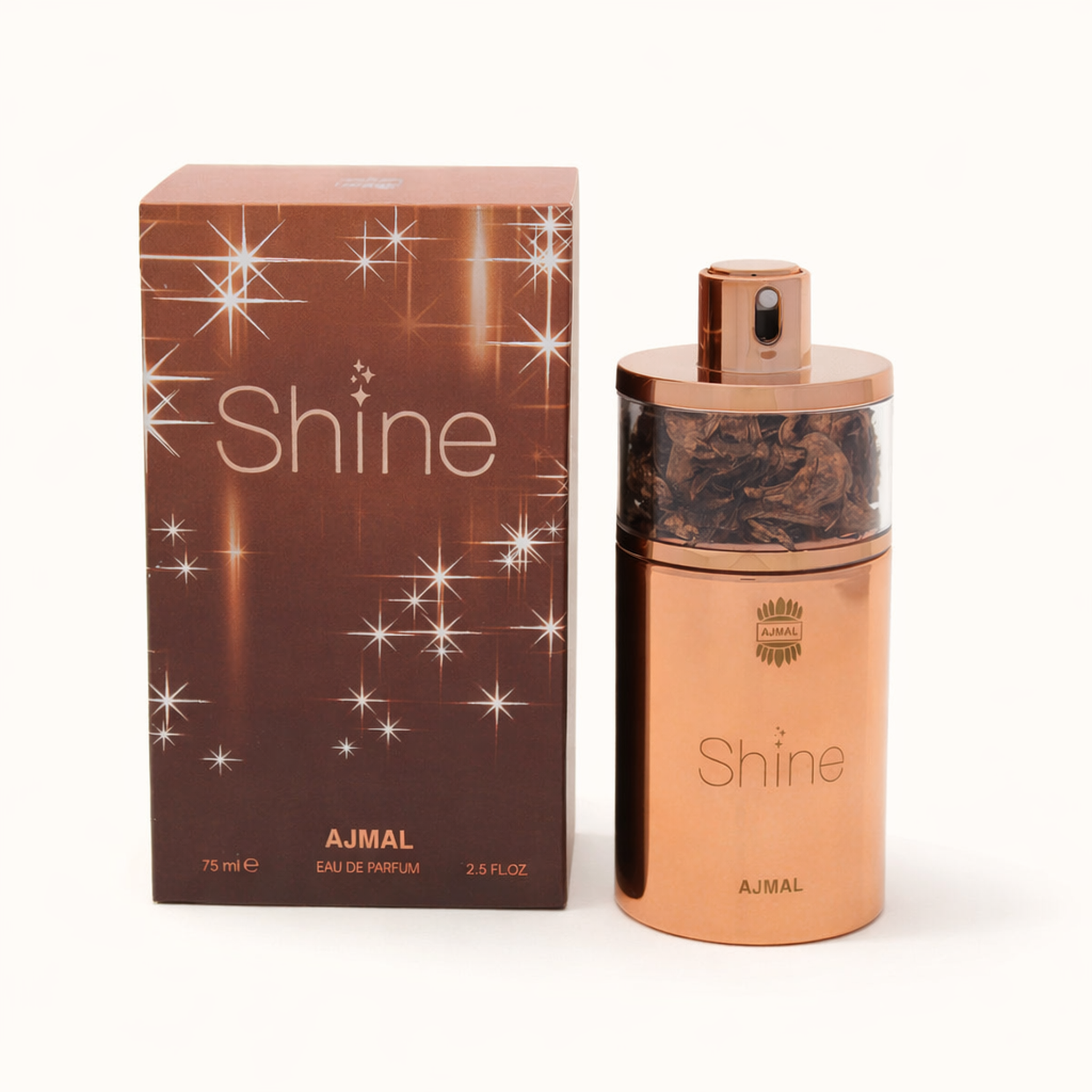 Ajmal Shine EDP For Women packaging image