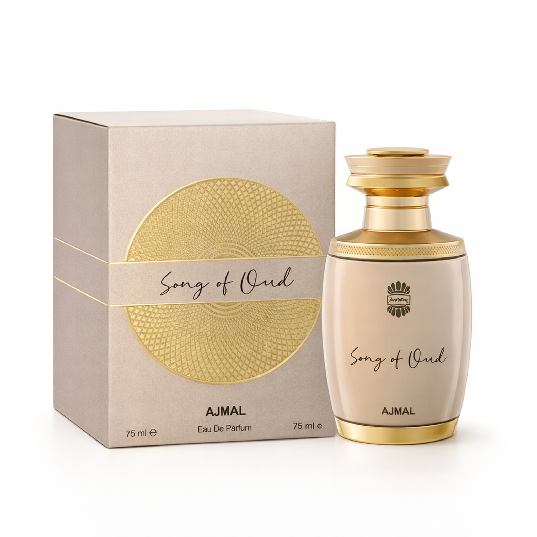 Ajmal Song of Oud EDP packaging image