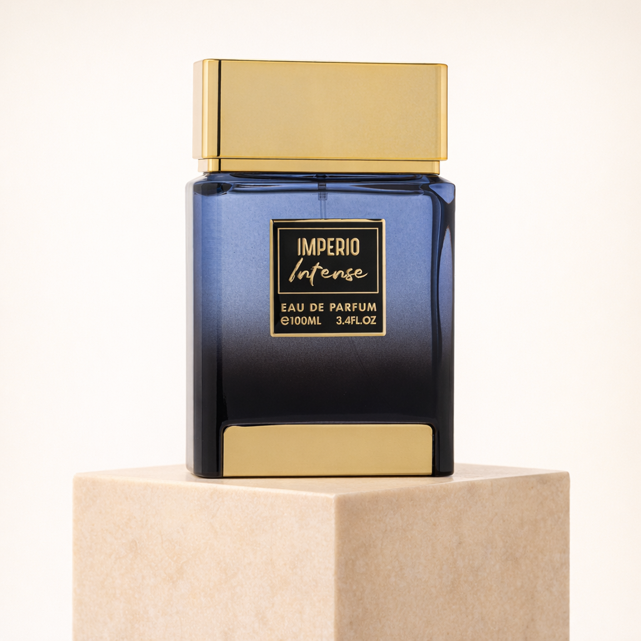 Flavia Dominent Coll. Imperio Intense EDP upright pedestal gallery showcase