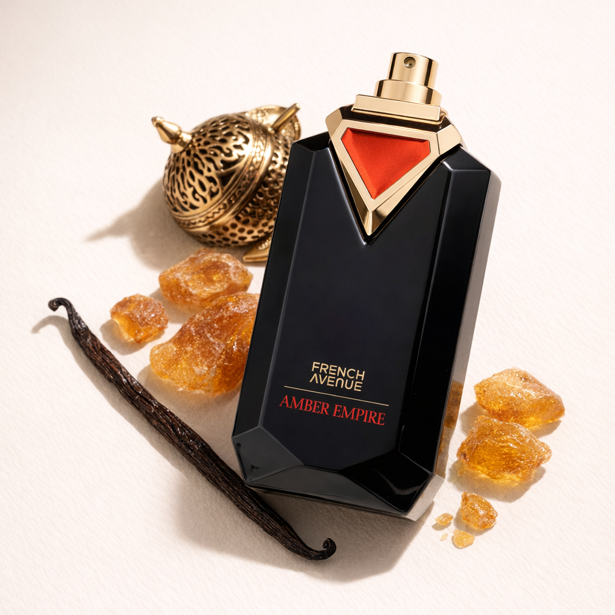French Avenue Amber Empire Extrait de Parfum For Men fragrance notes image