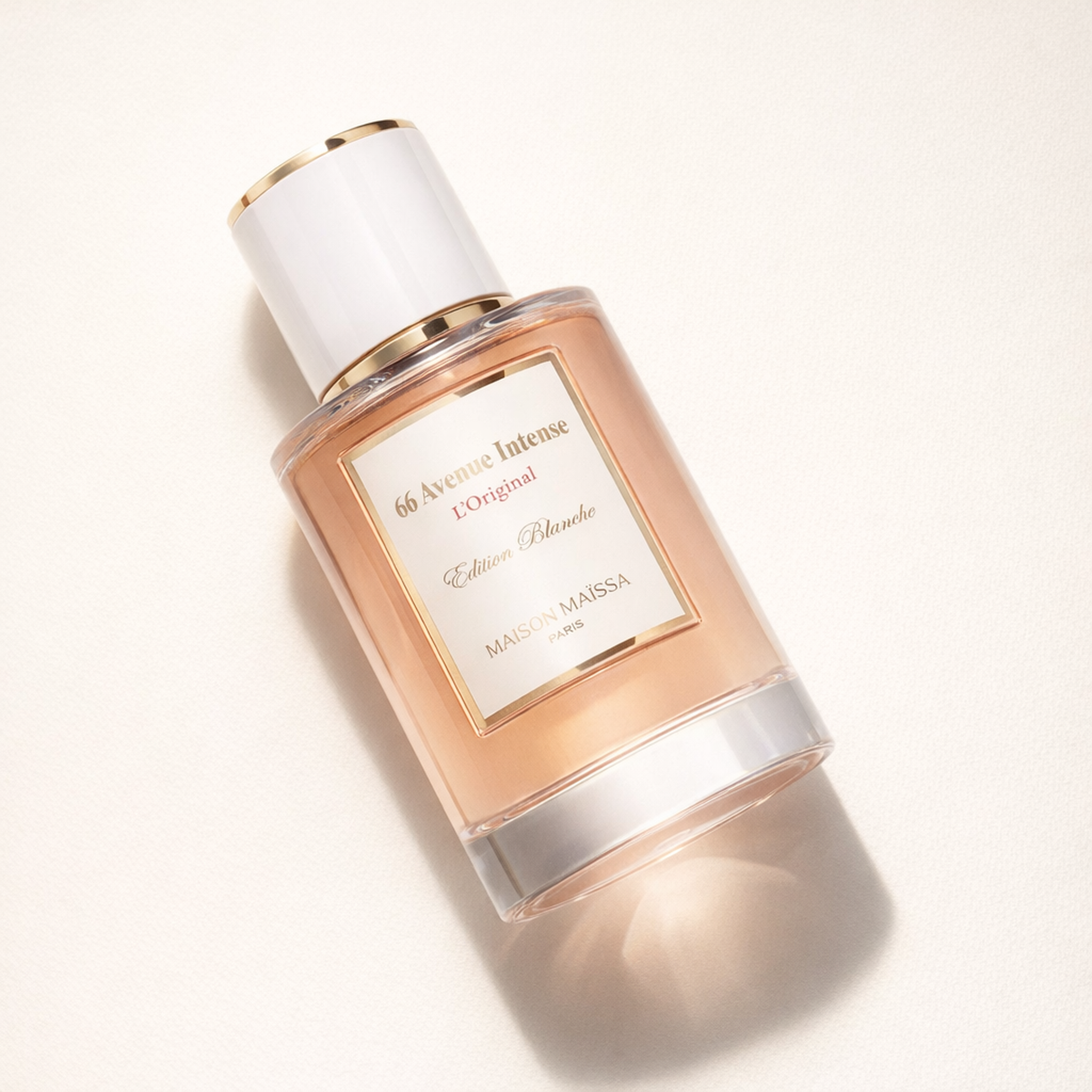 Maissa 66 Avenue L'Intense EDP angled still-life gallery showcase